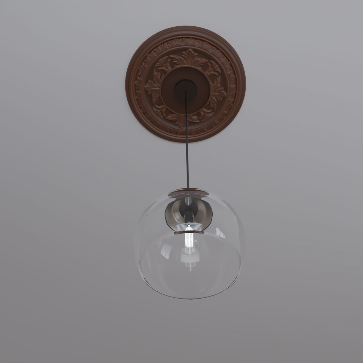 Ekena Millwork CMP19BADRU Ceiling-Medallions - View #7