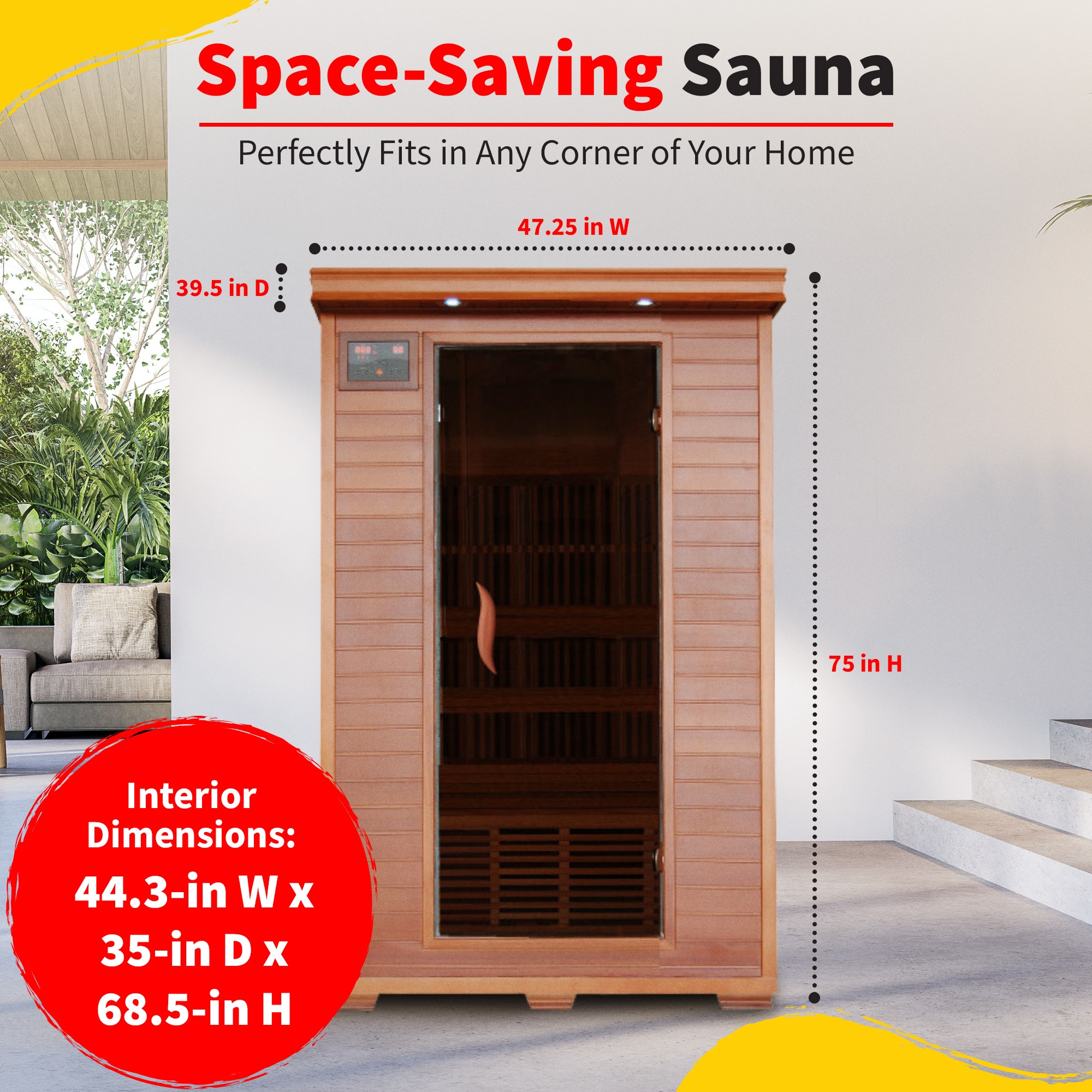 HEAT WAVE BSA1309 Indoor-Saunas - View #4