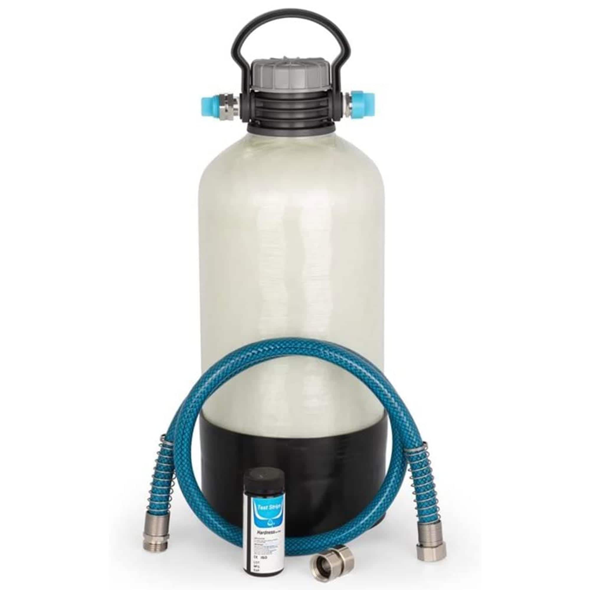 CAMCO 320164 TastePURE Portable Compact 4 GPM Hard Water Softener Kit for RV and Boat