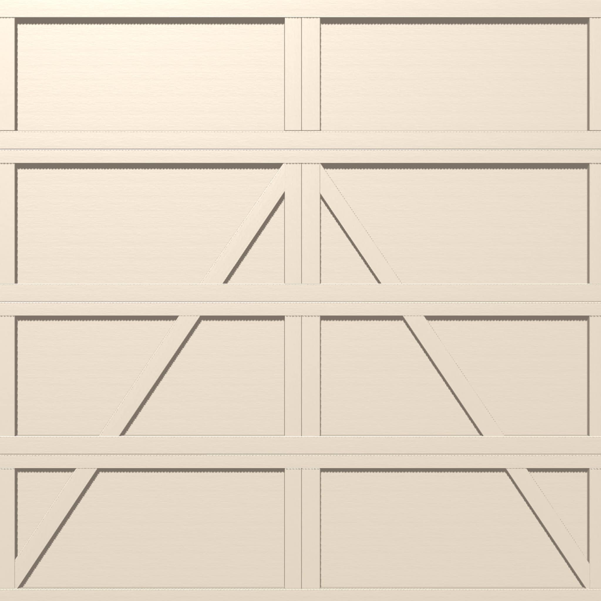 Wayne Dalton WD9405CHA88 Classic Steel Model 9405 8-ft x 8-ft Insulated Almond Single Garage Door