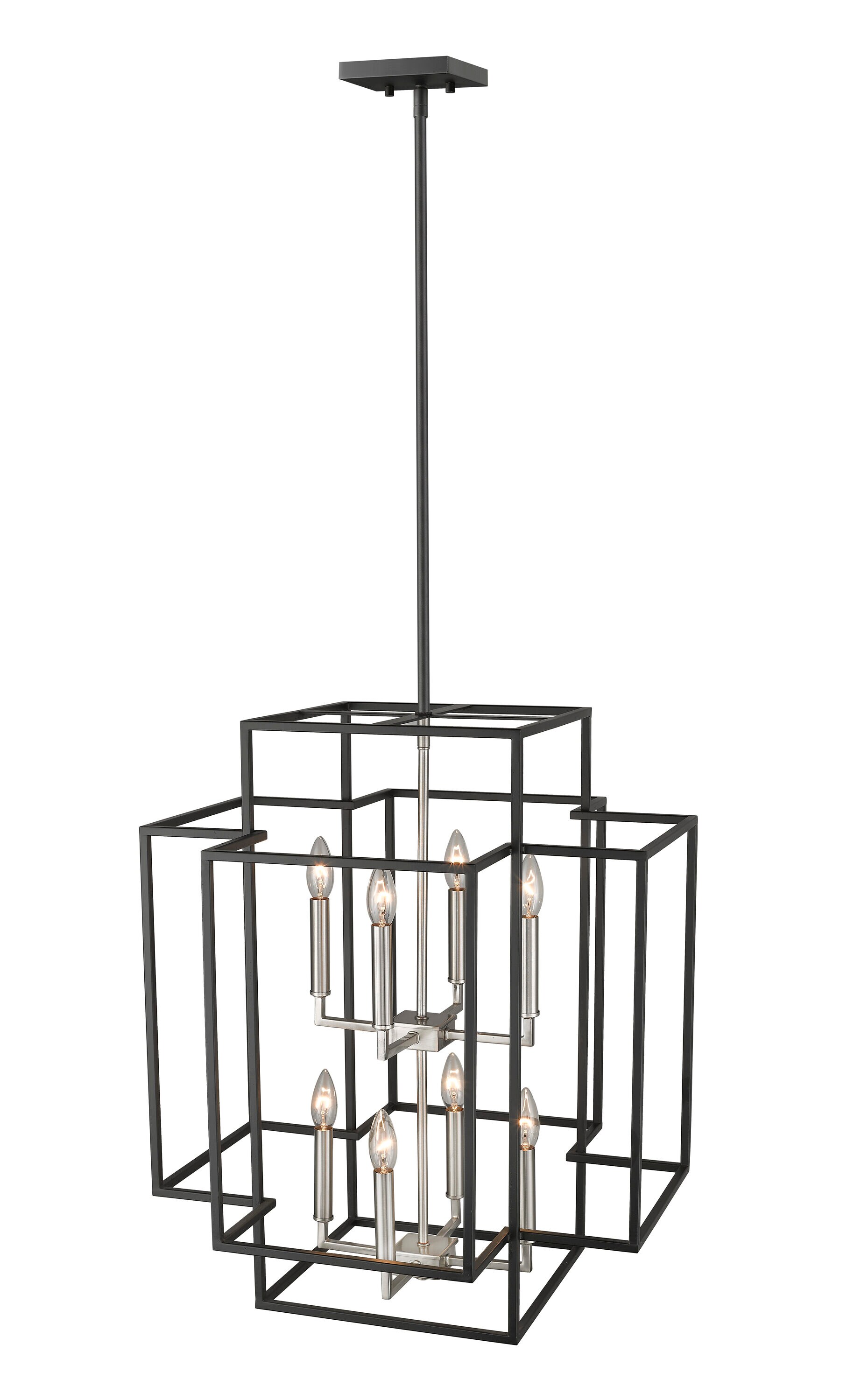 Z-Lite 454-28BK-BN Pendant-Lights - View #3