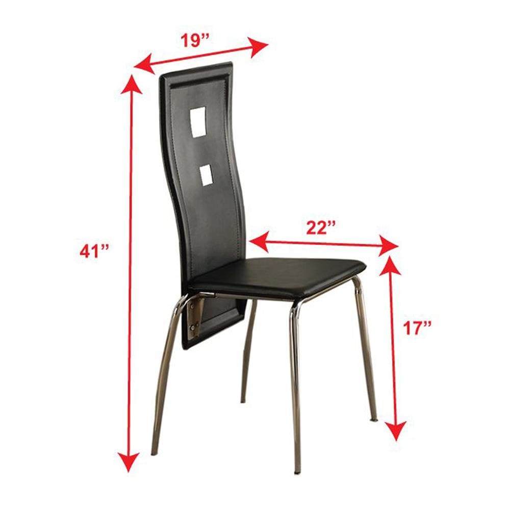 Poundex Y1273 Dining-Chairs - View #2