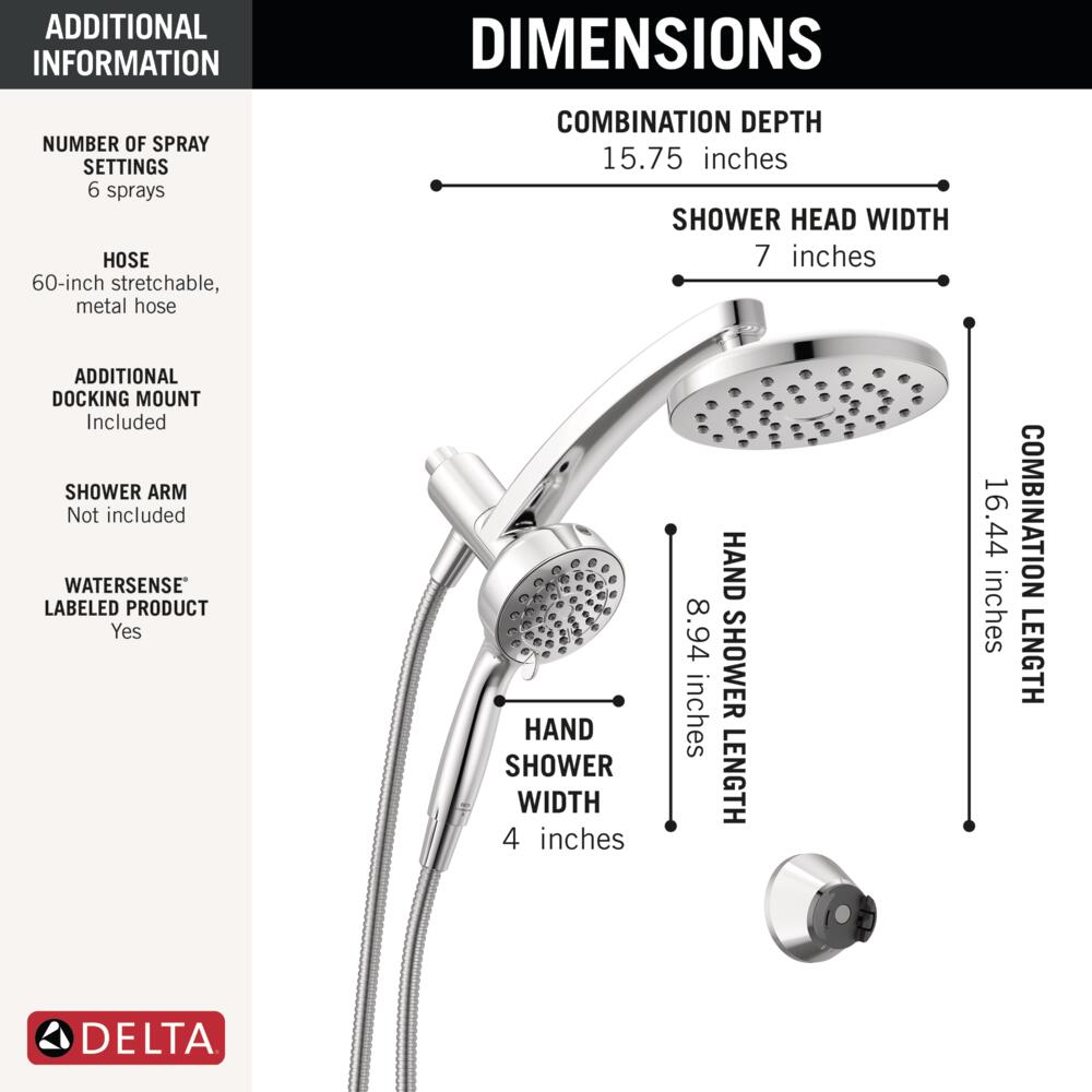Delta 75645 Fixed-Showerhead - View #6