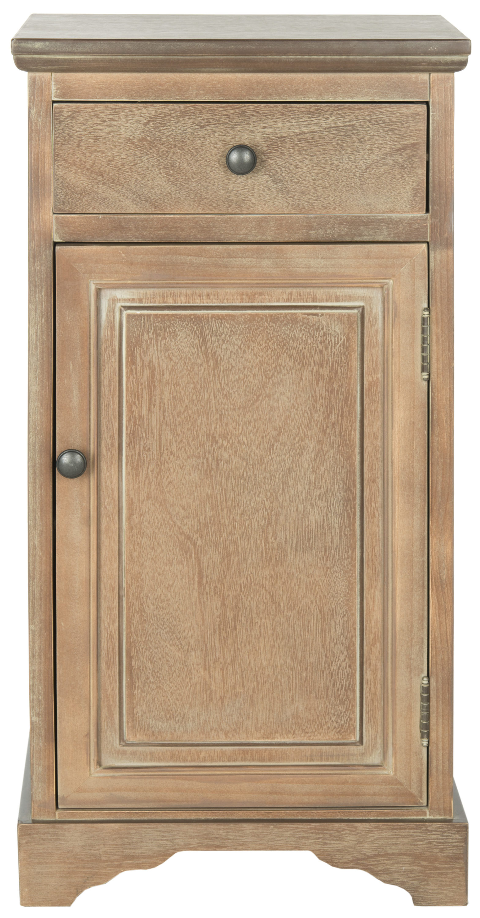 Safavieh Jett Storage Cabinet Washed Natural Pine