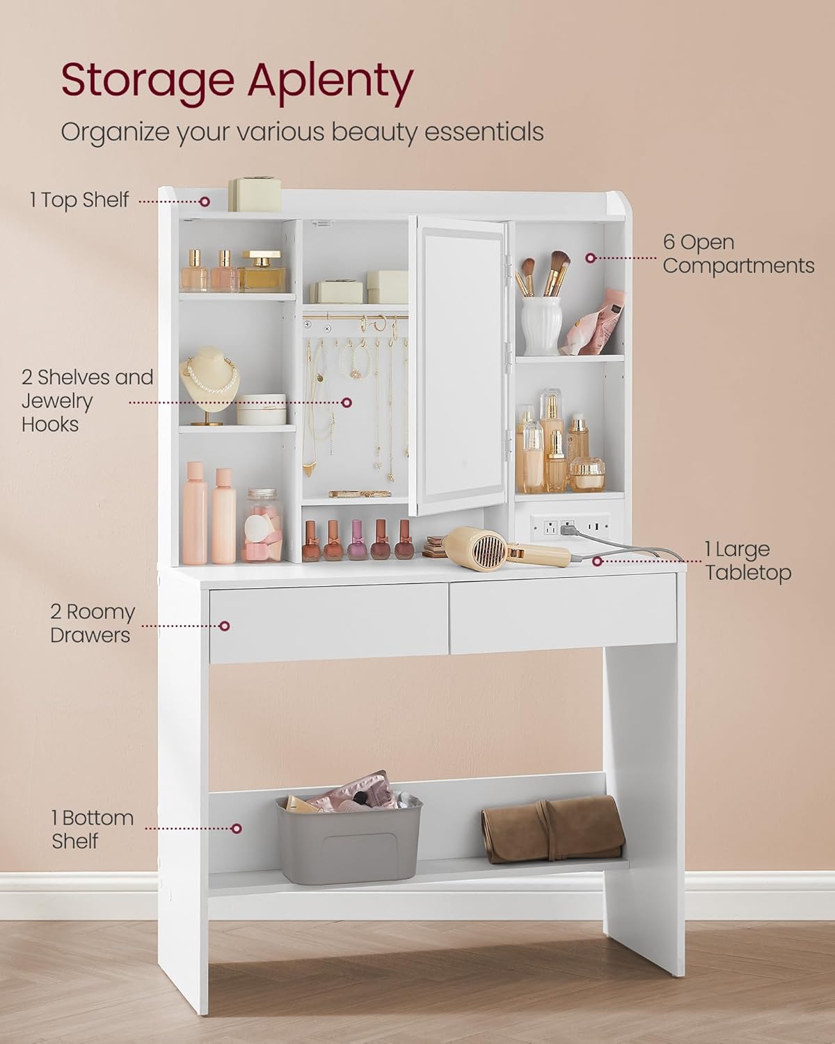 SONGMICS HOME RDT031W01 End-Tables - View #7