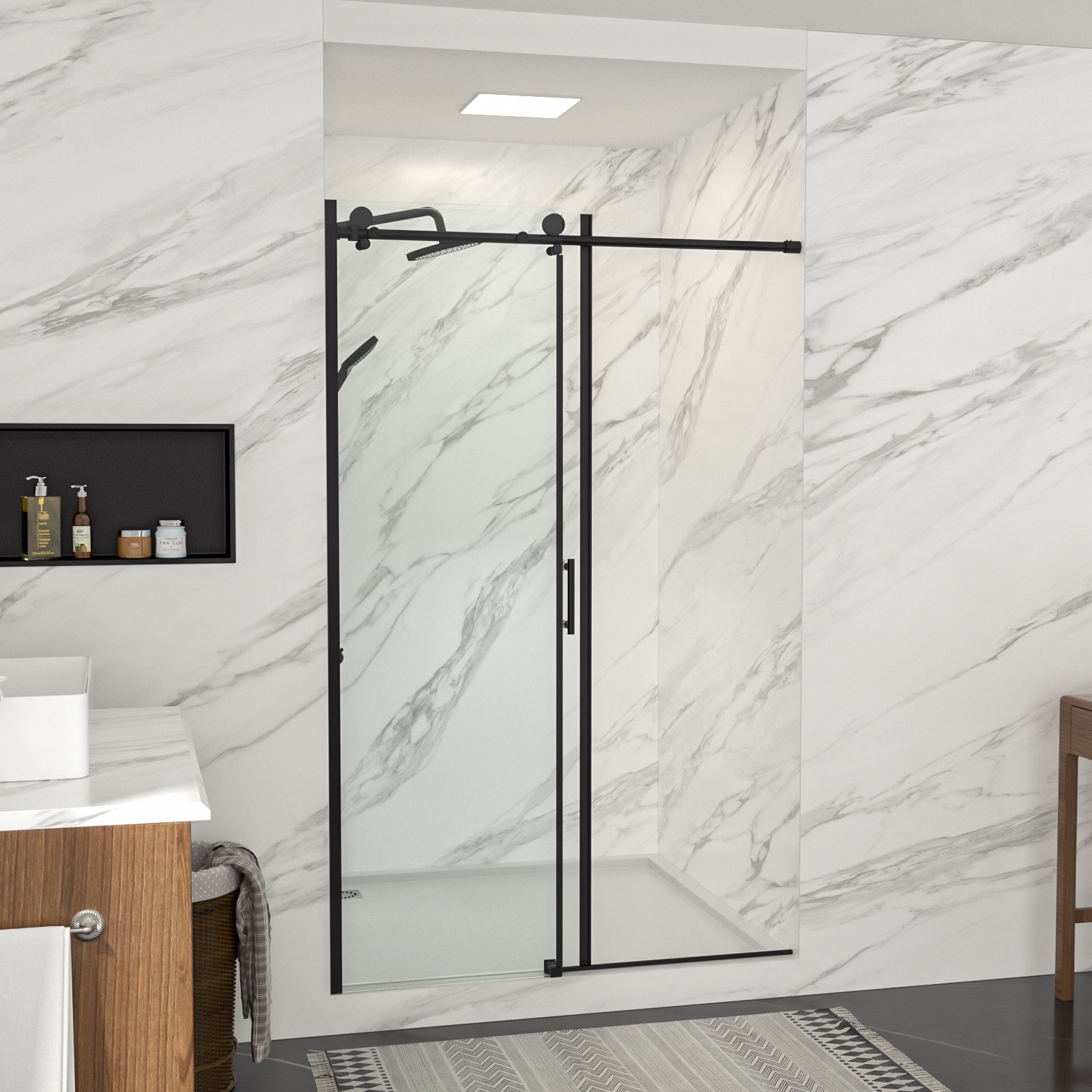 Lordear LD-SEP88BL100 Shower-Doors - View #11