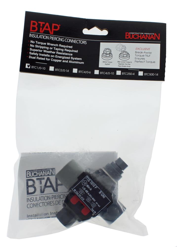 IDEAL Splice Kit Black BTC1/0-10 at Lowes.com