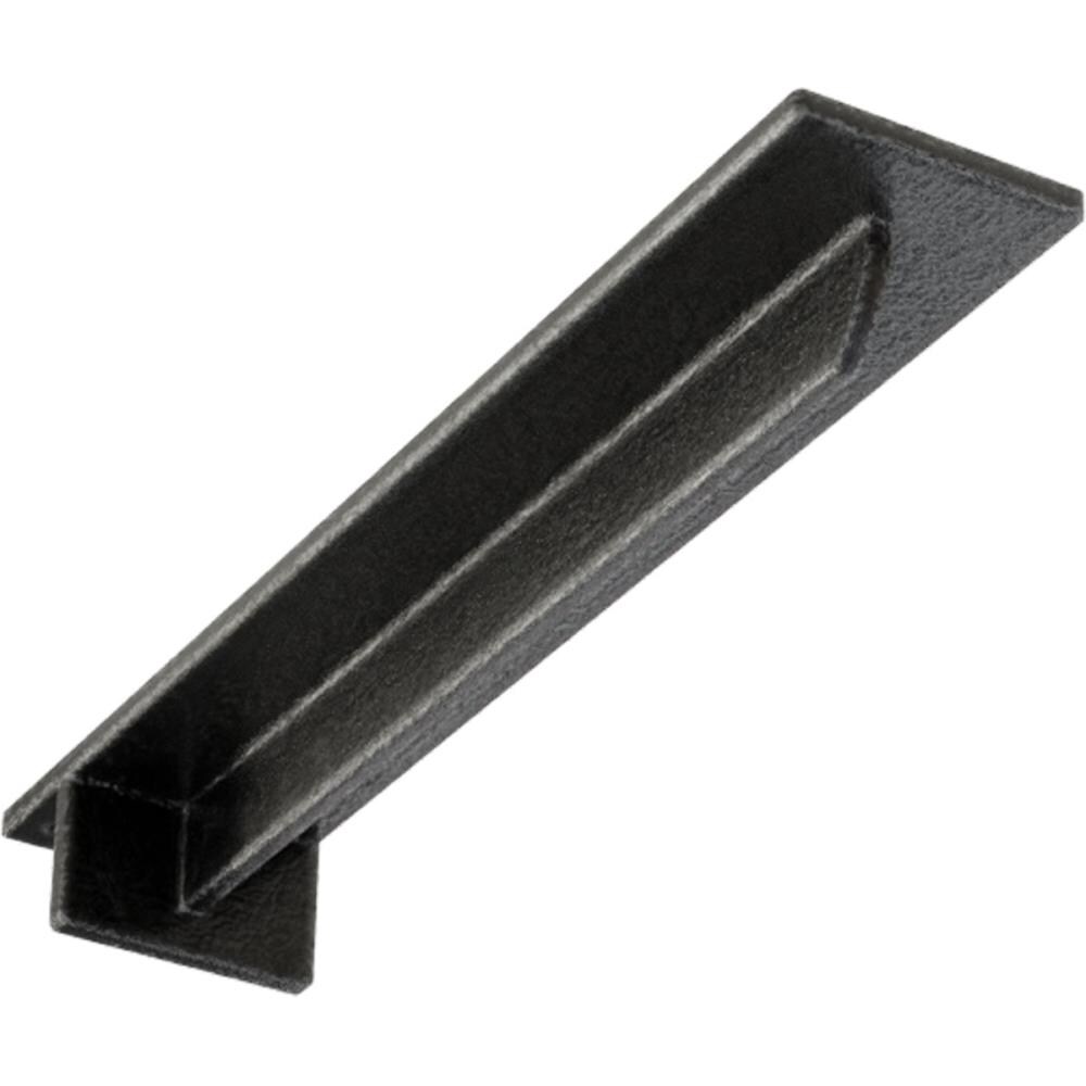 Ekena Millwork BKTM03X16X02HEAPW Heaton Hidden 16-in x 3-in x 2-in Gray Steel Countertop support bracket