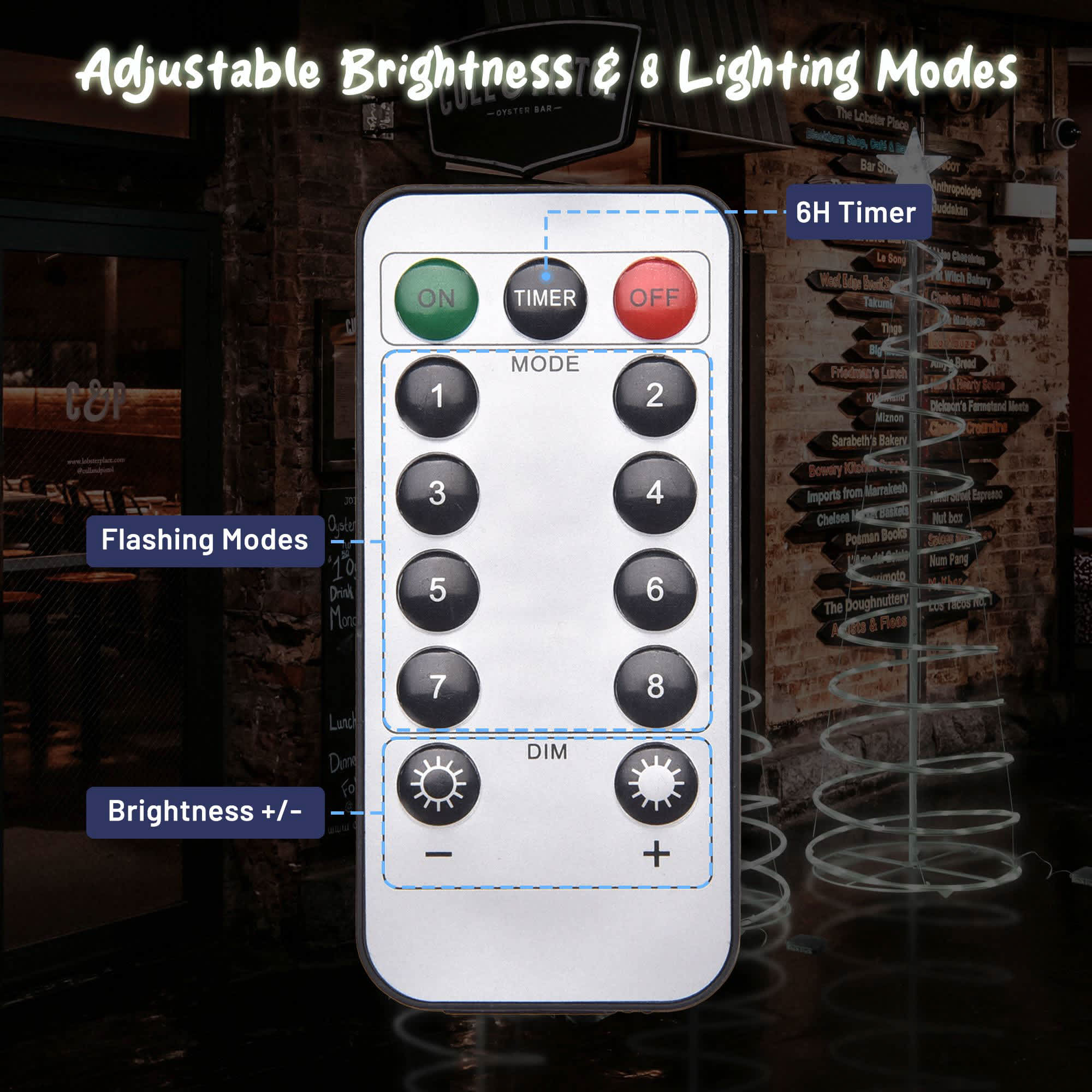 Yescom 11LST003-346-RBX2-LO Outdoor-Christmas-Decor - View #7