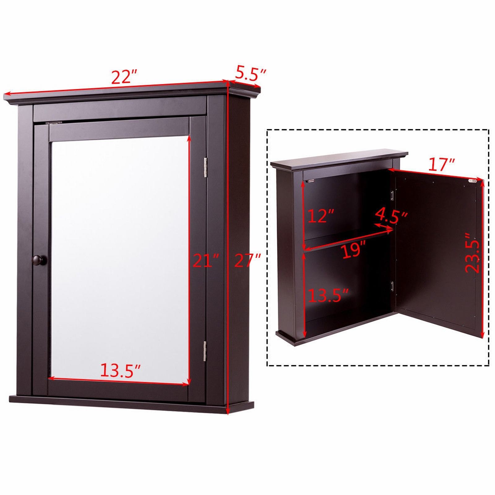 Forclover CTWE-59321BN Bathroom-Medicine-Cabinets - View #2