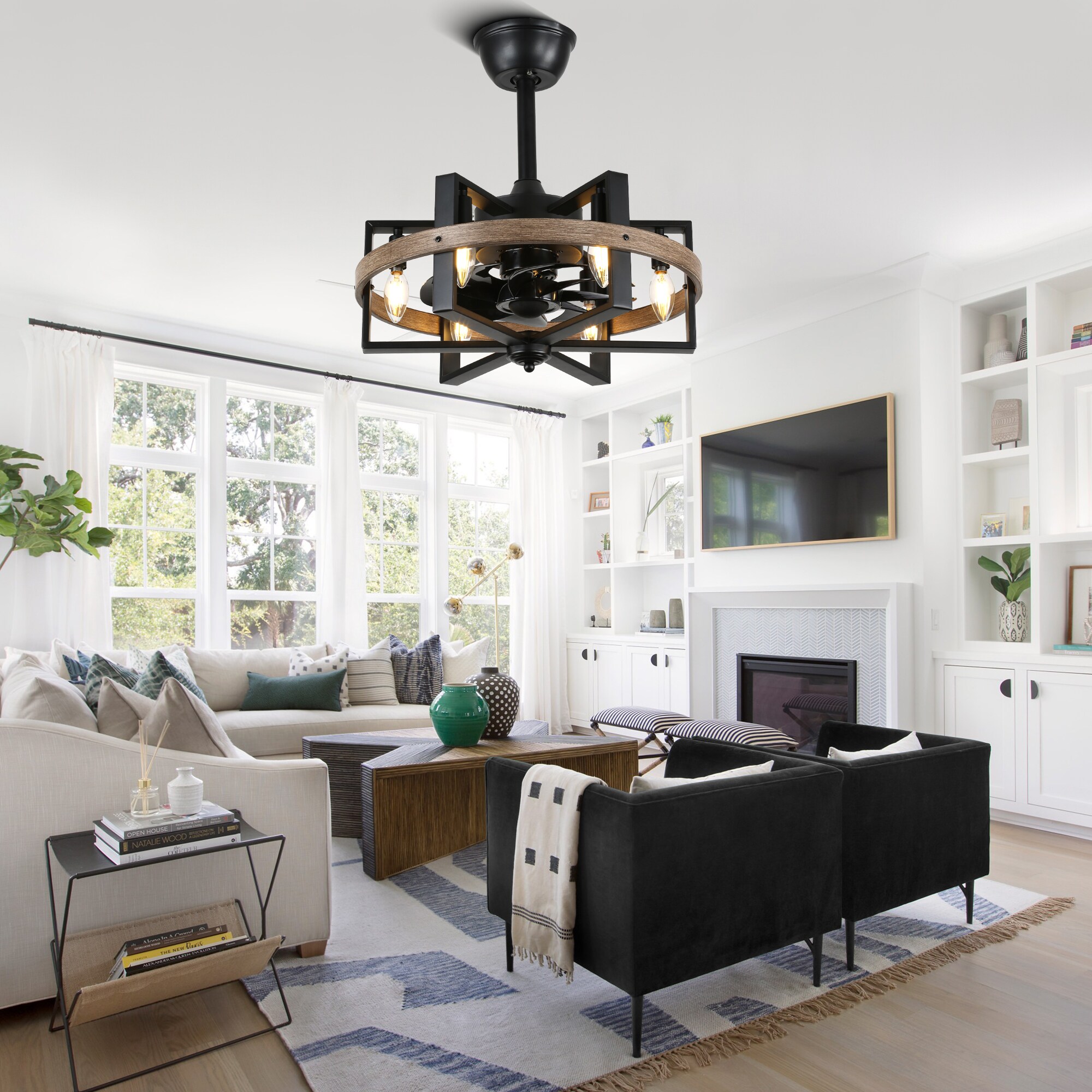 Oaks Decor BD1811OKEL-BR Ceiling-Fans - View #10