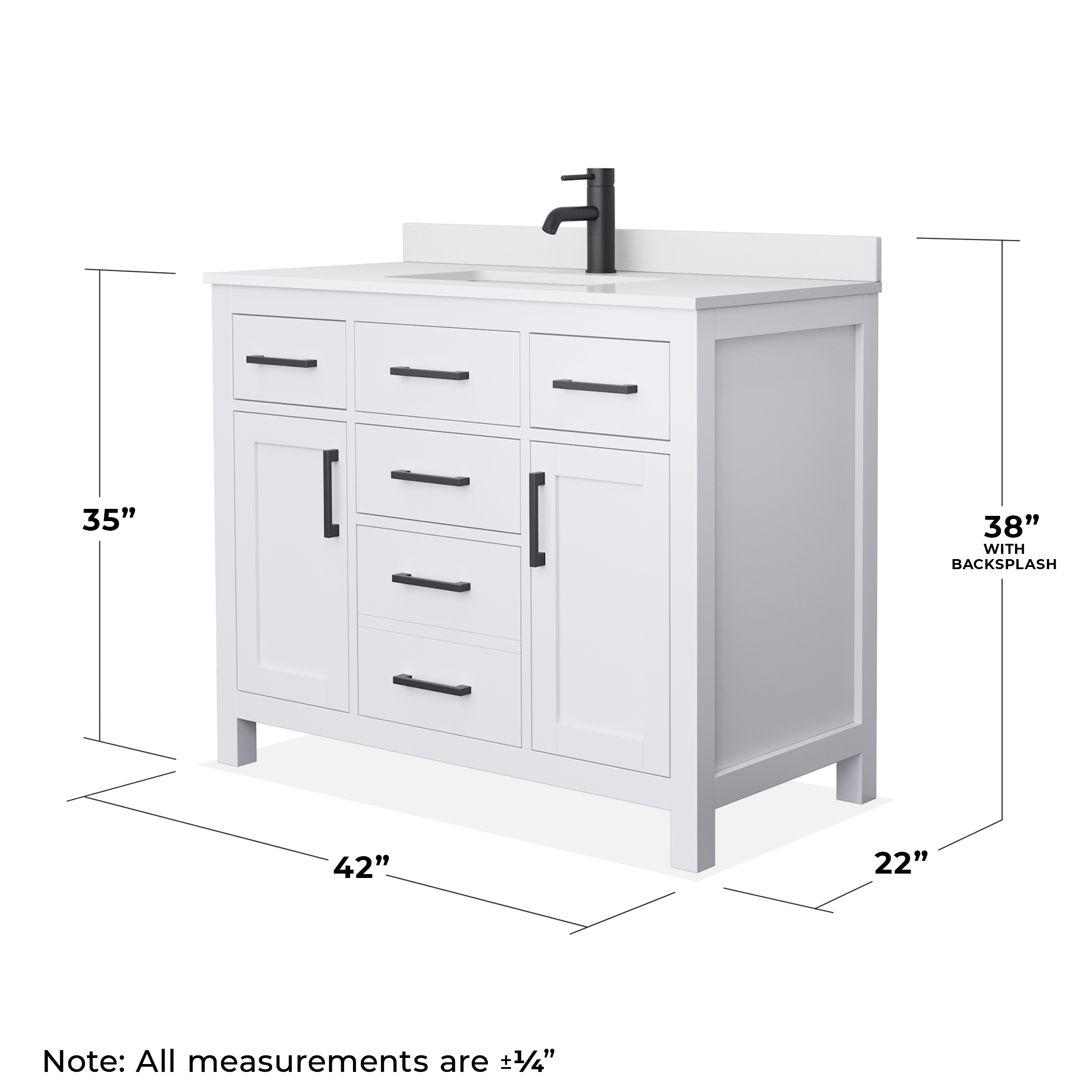 Wyndham Collection WCG242442SWBWCUNSMXX Bath-Vanity-Combo - View #5