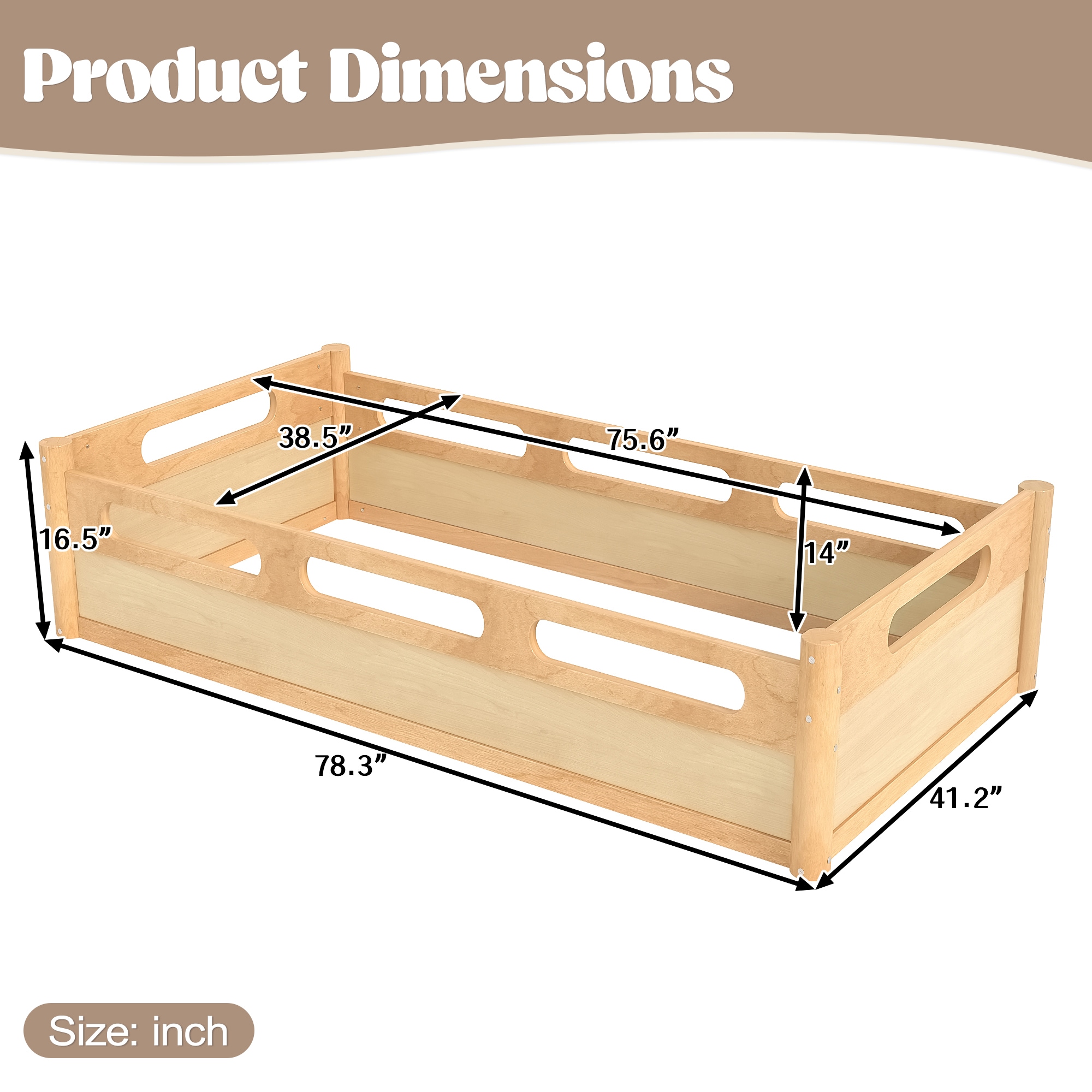 Bellemave PXQ8791TB Toddler-Beds - View #6