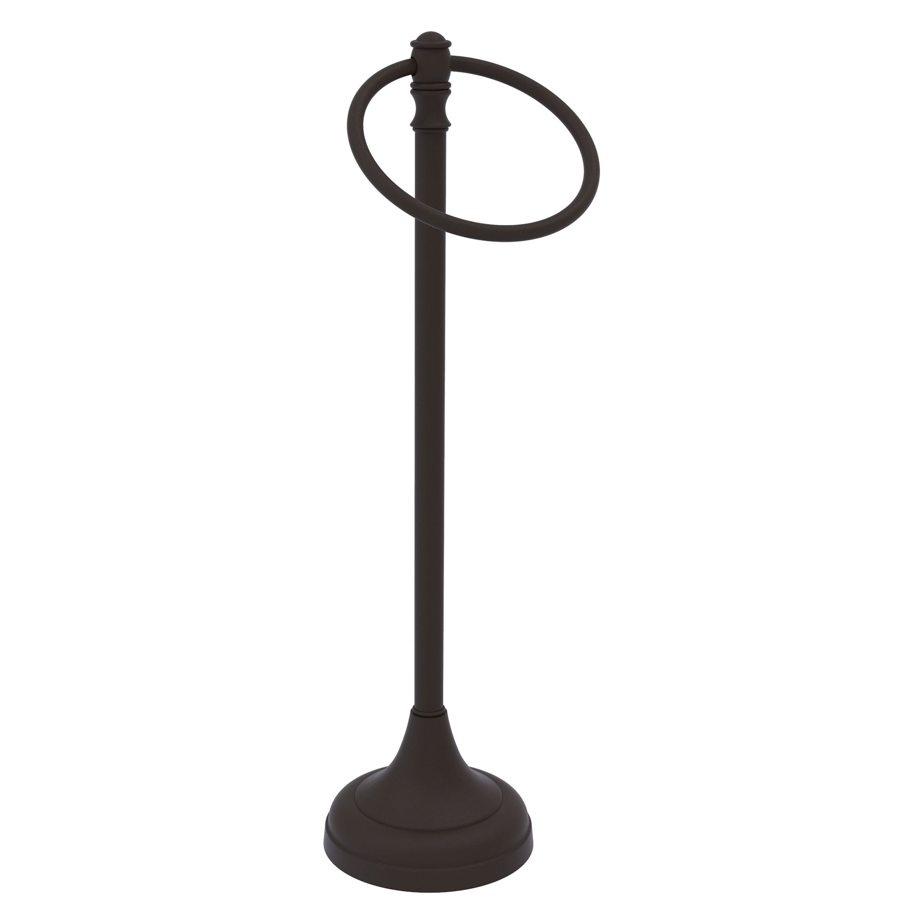 Allied Brass CL-54-ORB Carolina Oil Rubbed Bronze Freestanding countertop Single Towel Ring