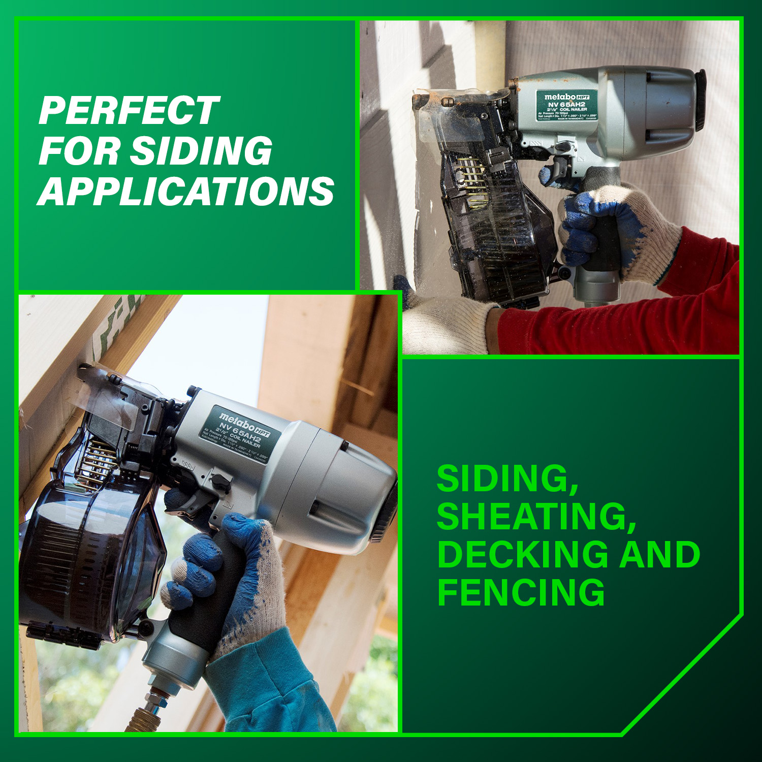 Metabo HPT NV65AH2M Siding-Nailers - View #3