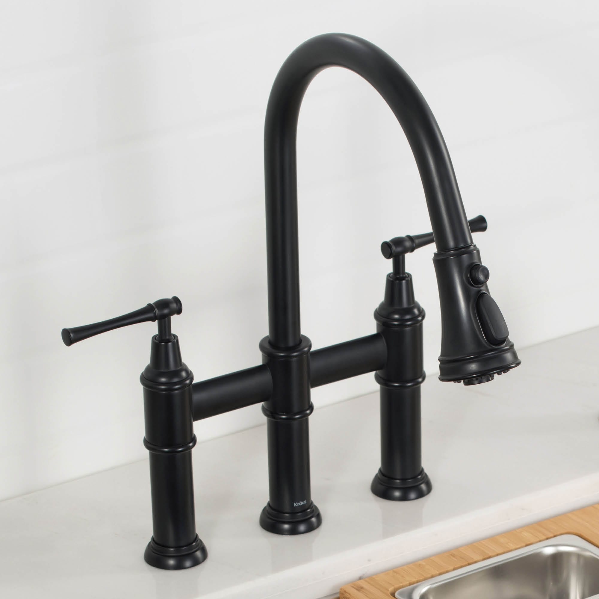 Kraus KPF-3121MB Kitchen-Faucets - View #3