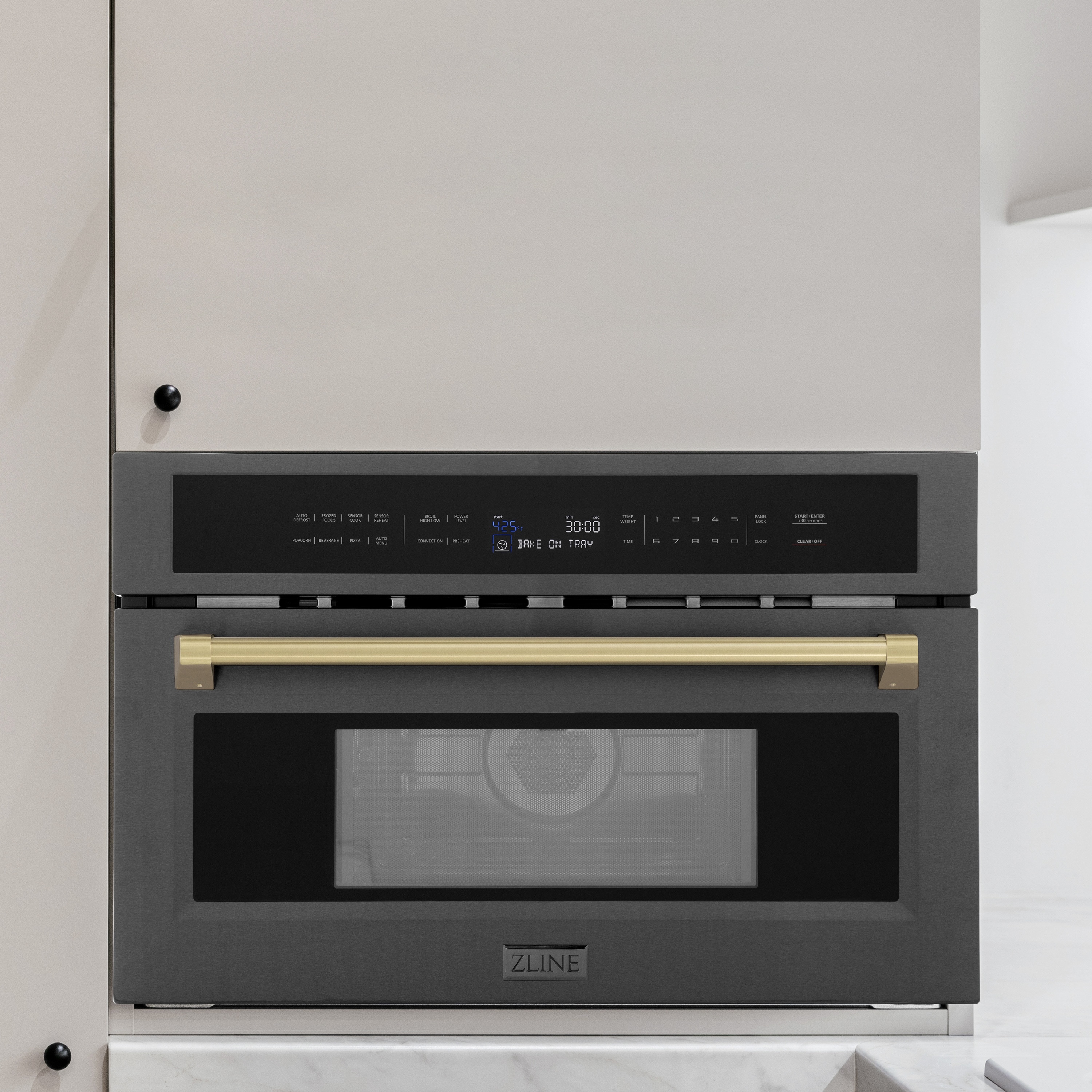 ZLINE KITCHEN & BATH MWOZ-30-BS-CB m050359 - View #2