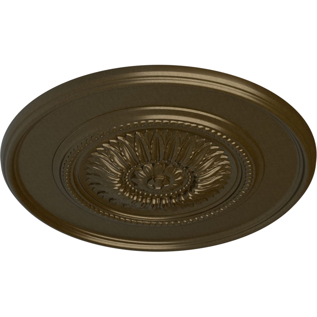 Ekena Millwork CM41FLBRS Ceiling-Medallions - View #2