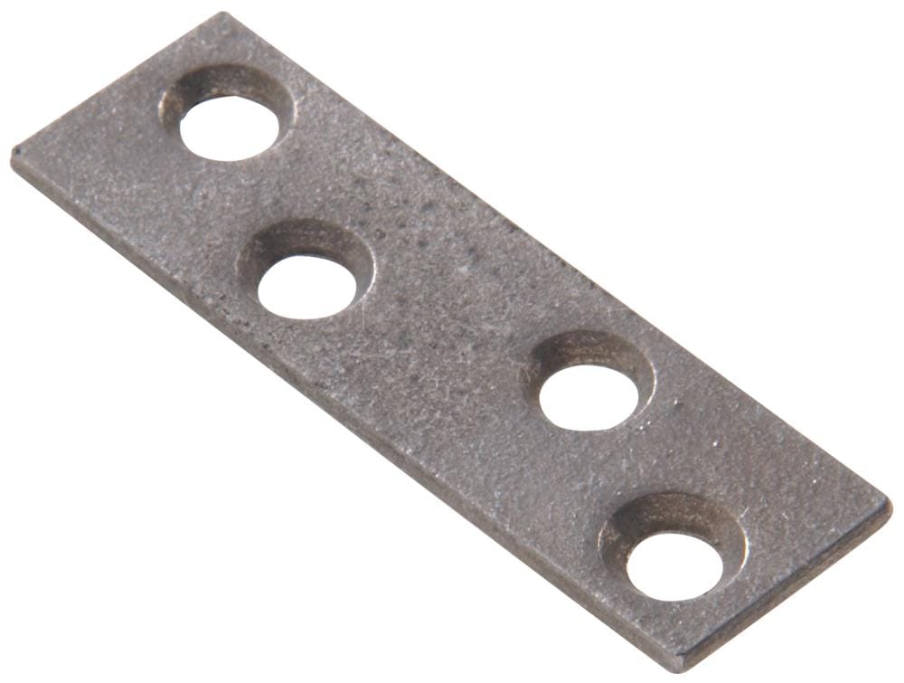 Hillman 851812 Mending Brace 2-Inches x 0.5-Inches x 2-Inches 16 -Gauge Galvanized/Coated Steel Mending brace 5 -Pack