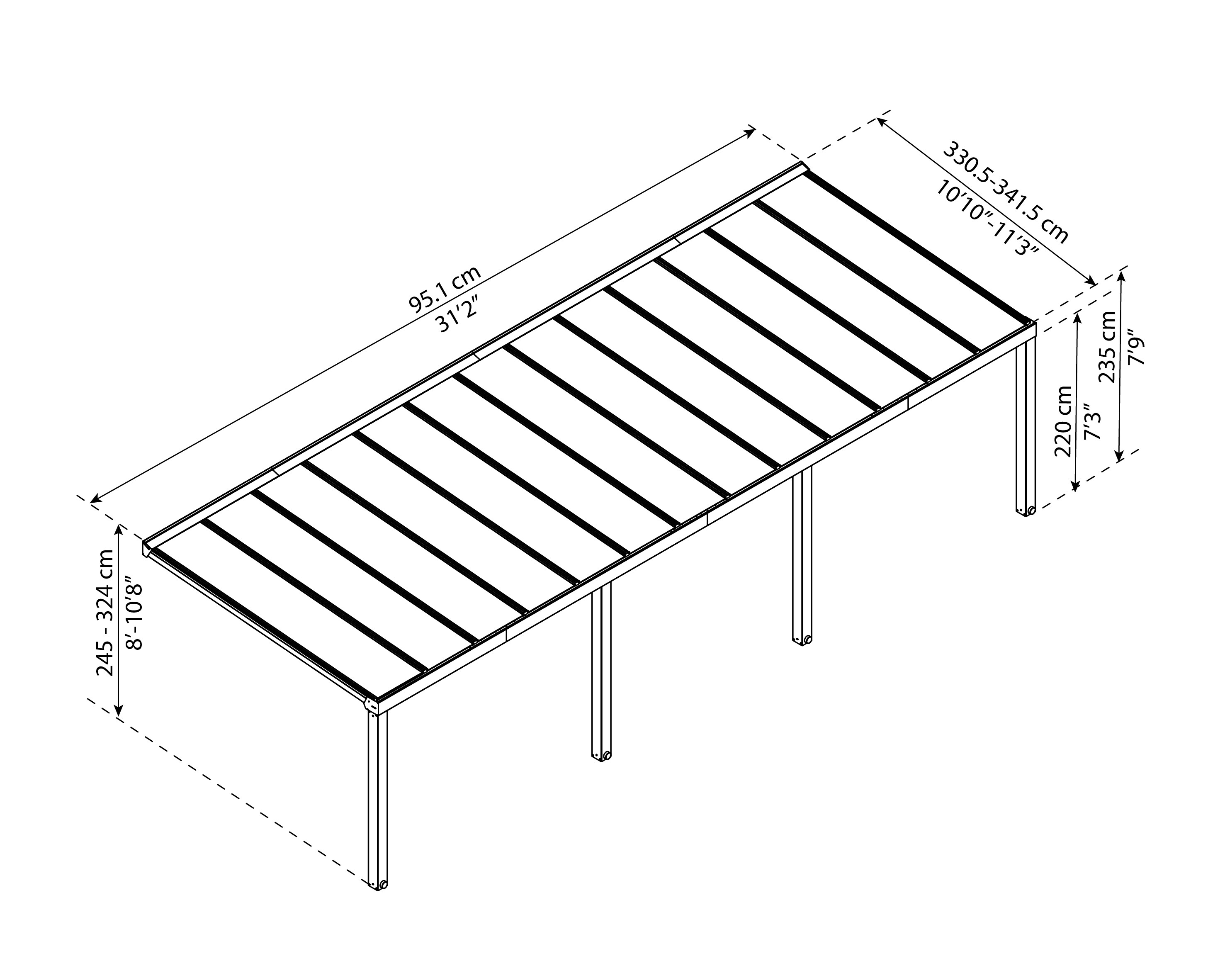 Canopia by Palram 706081 carports - View #3