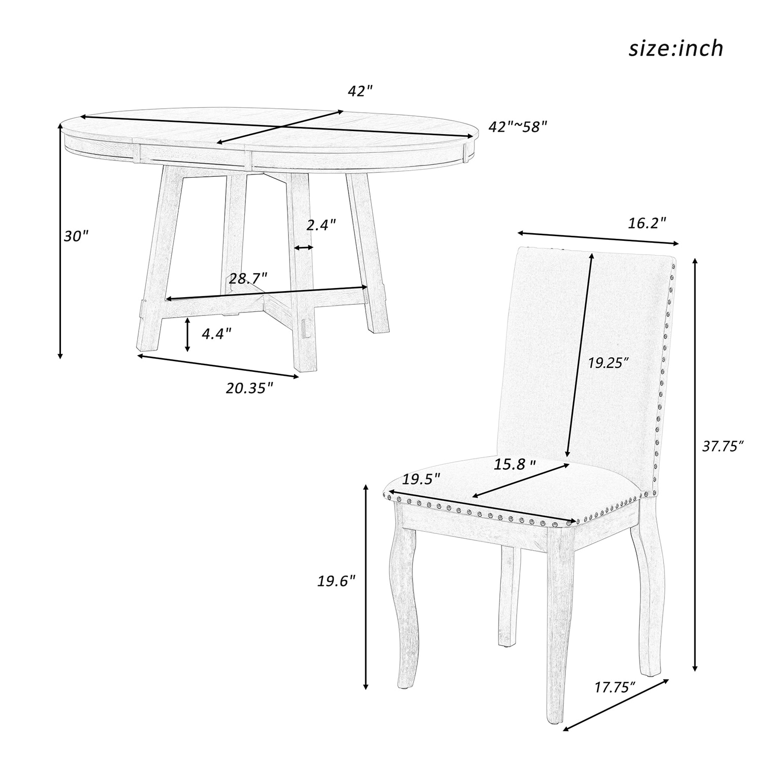 GZMR GZ-N71502AAE Dining-Sets - View #11