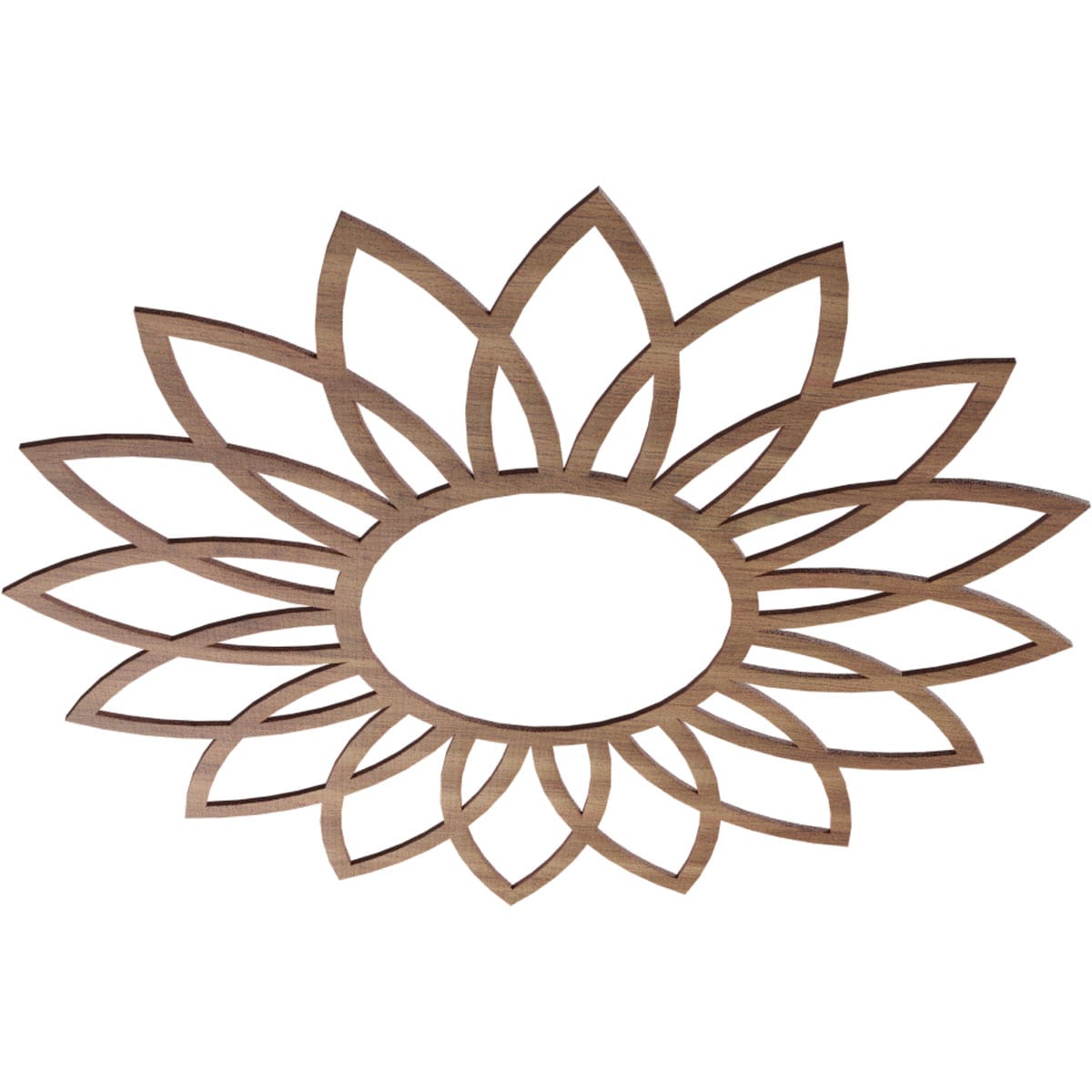 Ekena Millwork CMWP36X36X0250DAWA Ceiling-Medallions - View #2