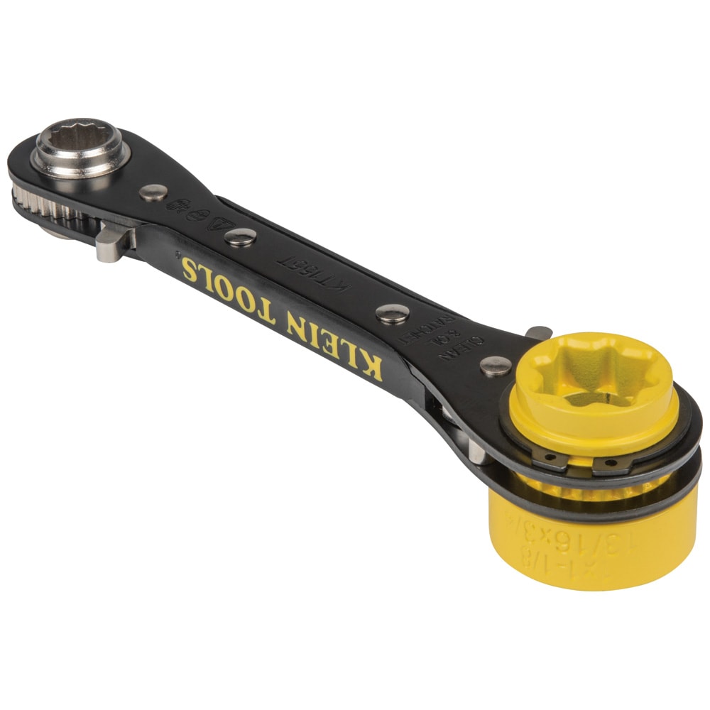 Klein Tools 1-1/8 in. to 8 in. Grip-It Strap Wrench with 18 in