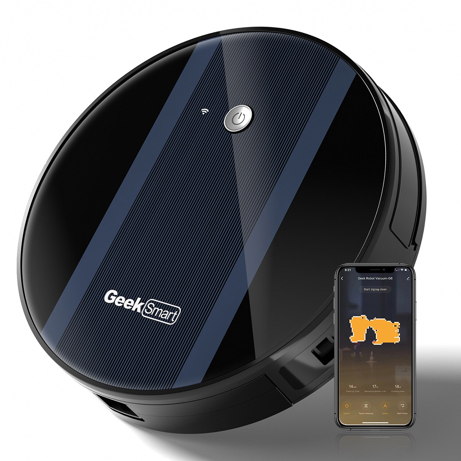 SINOFURN SYA650017BK Robotic-Vacuums - View #3