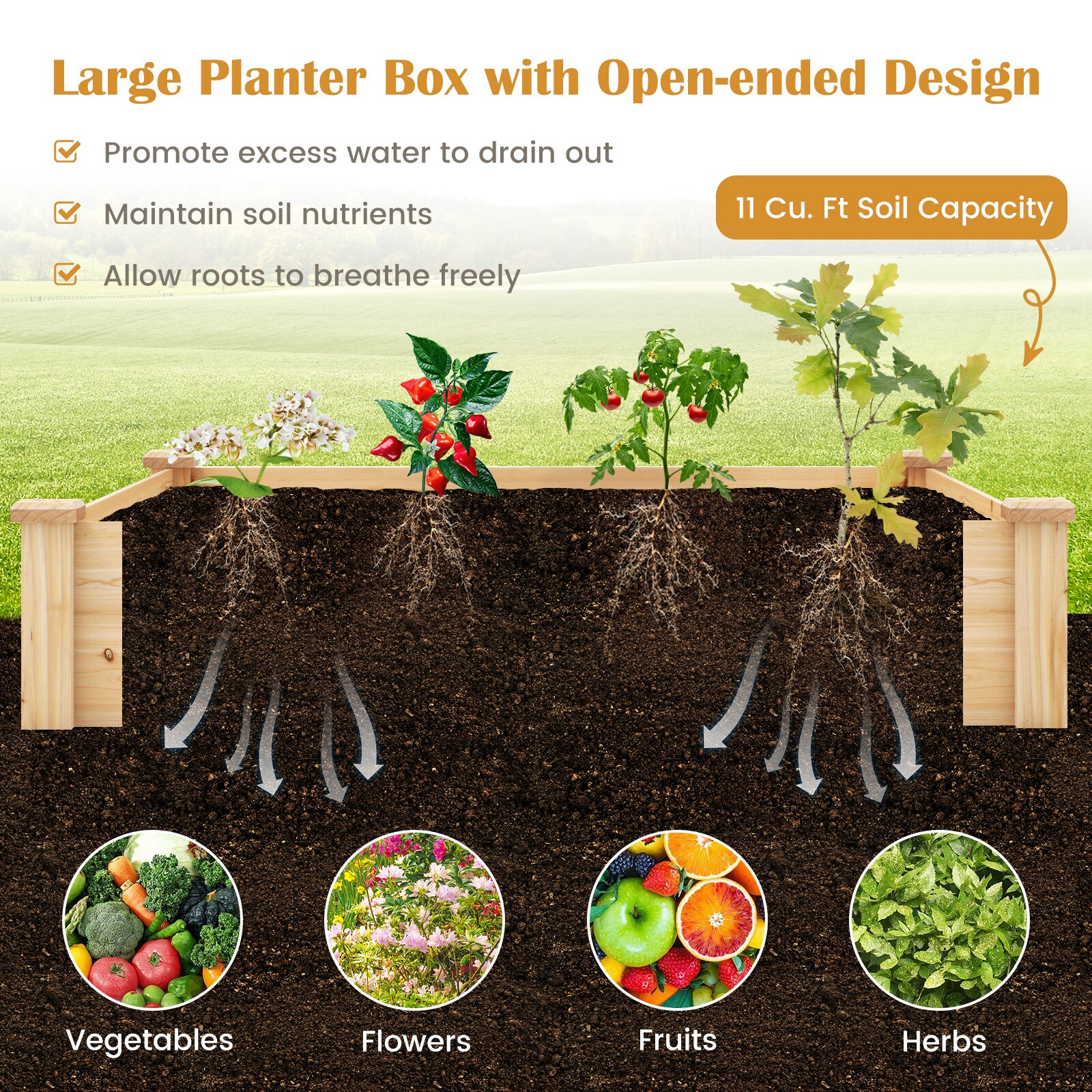 Iseryn NB8108NA Raised-Garden-Beds - View #5