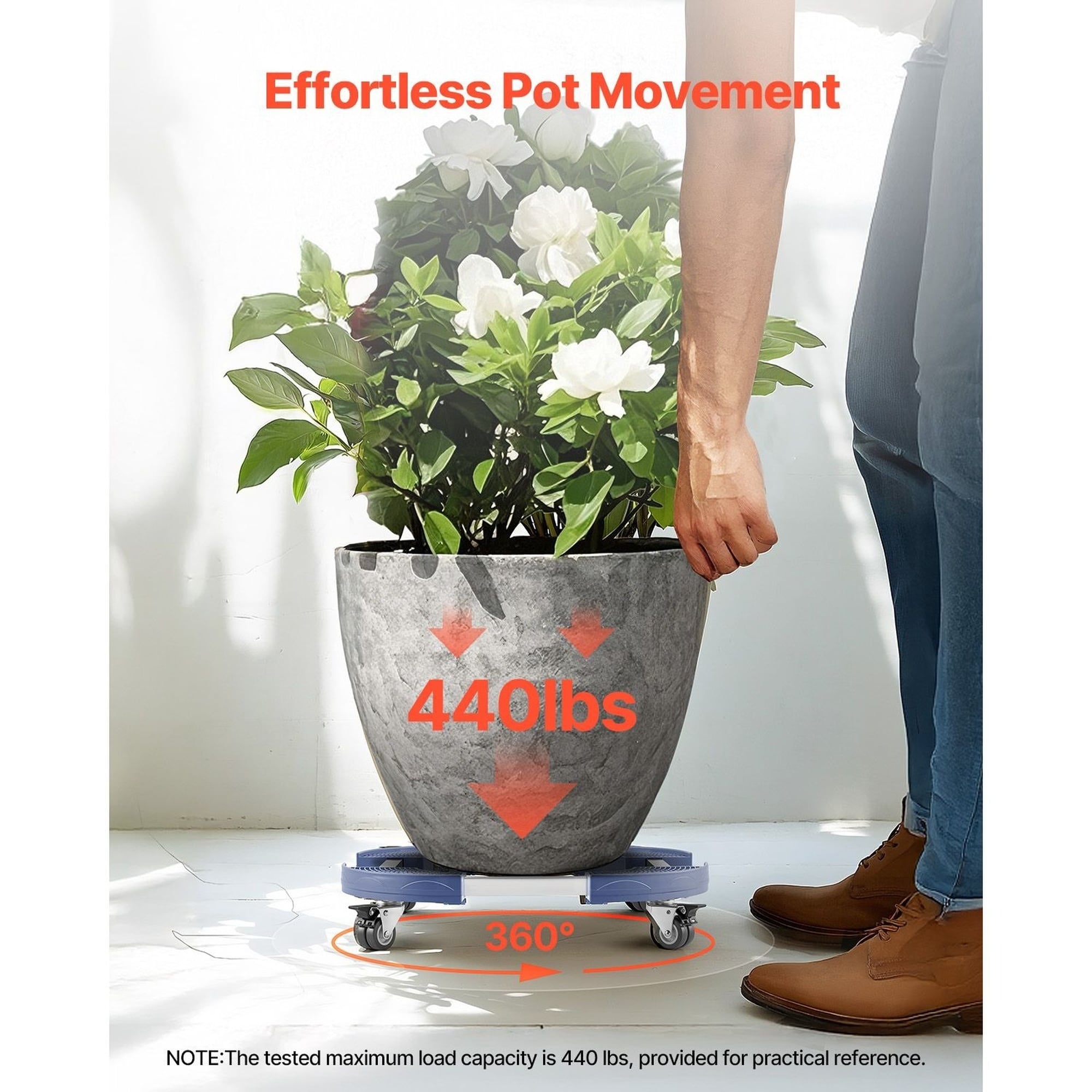 Angel Sar L2FHA529PLTCD3 Plant-Caddy-Cart - View #3