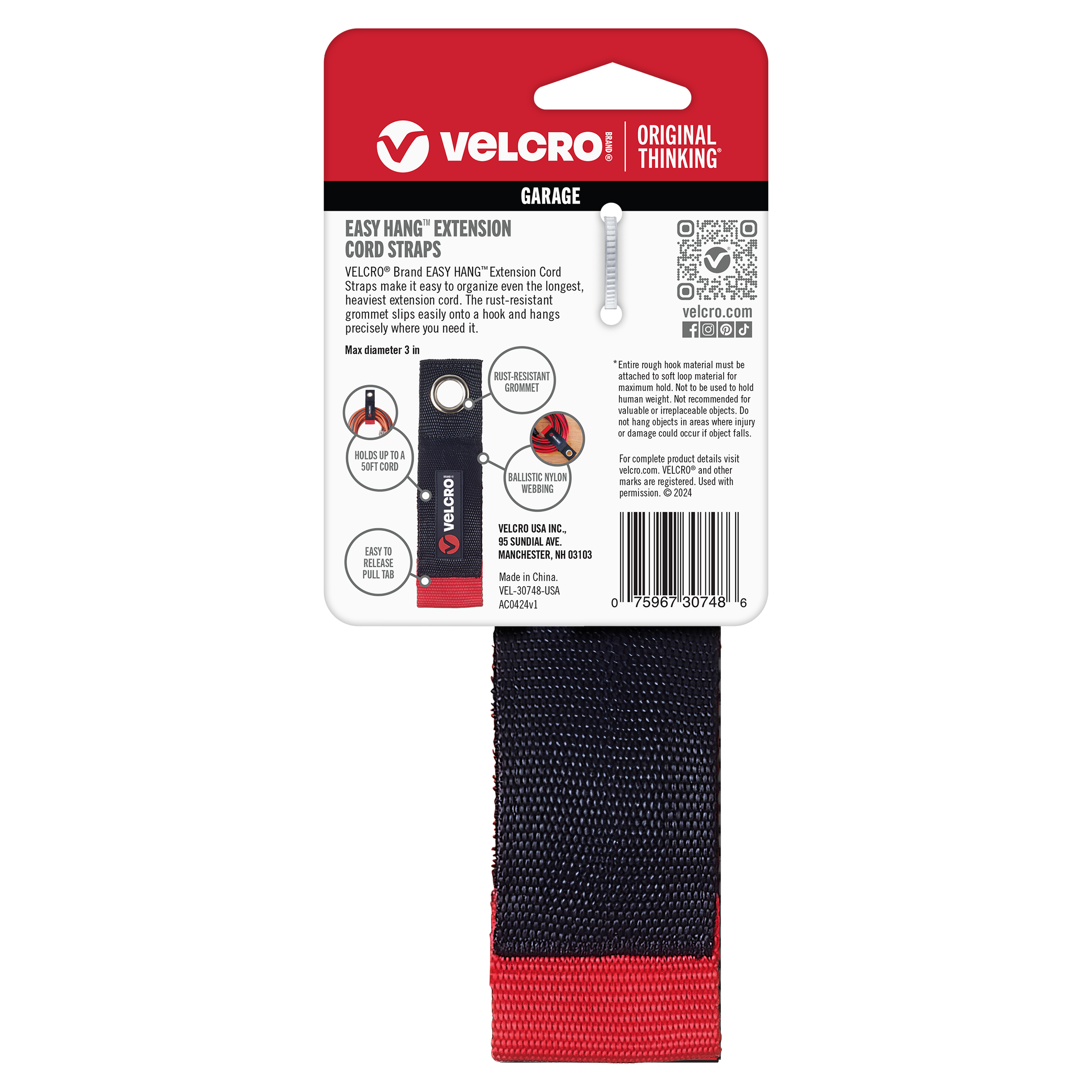 VELCRO Brand VEL-30748-USA Pins-Clips - View #4
