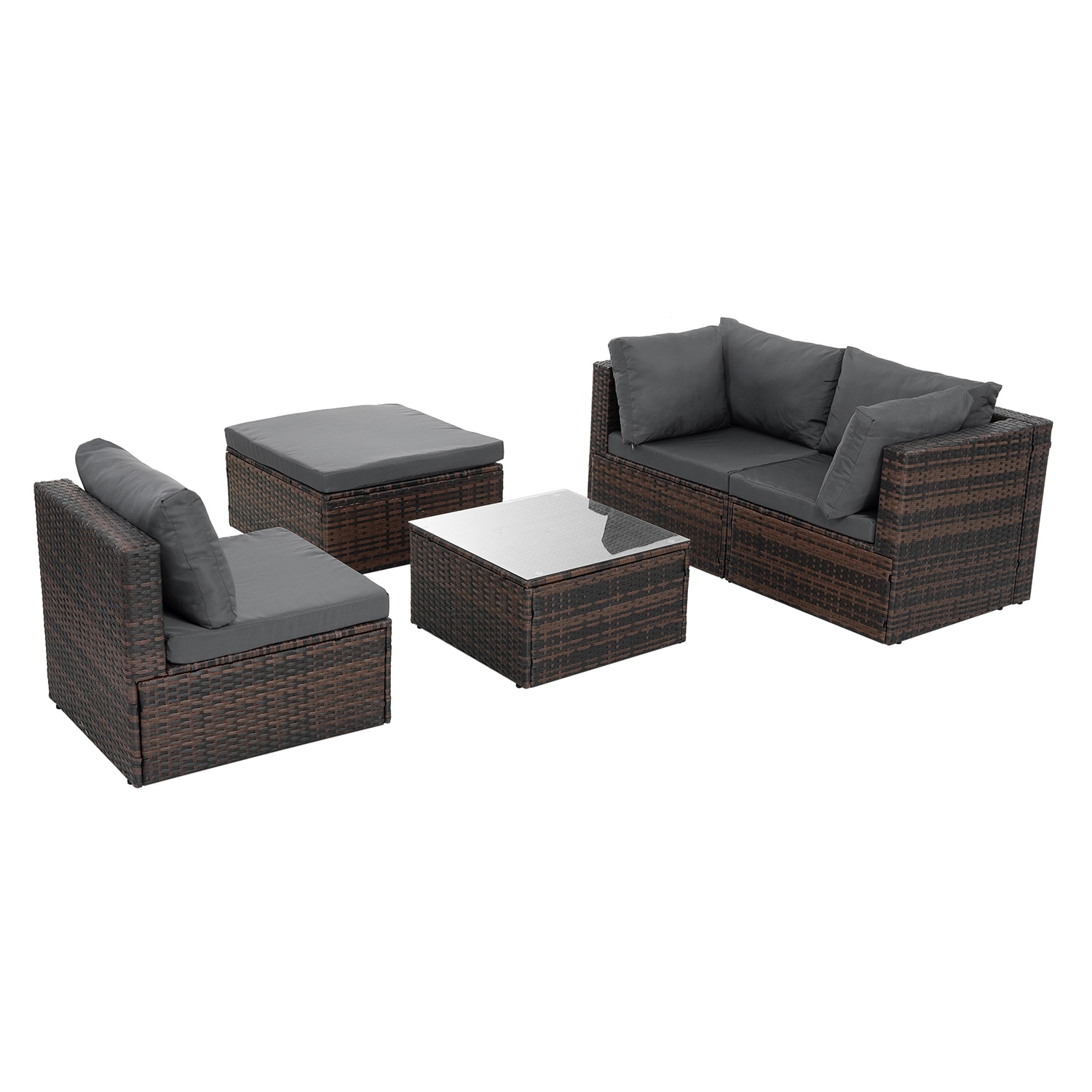 SINOFURN SYB790006GY Patio-Sofas-Daybeds - View #16