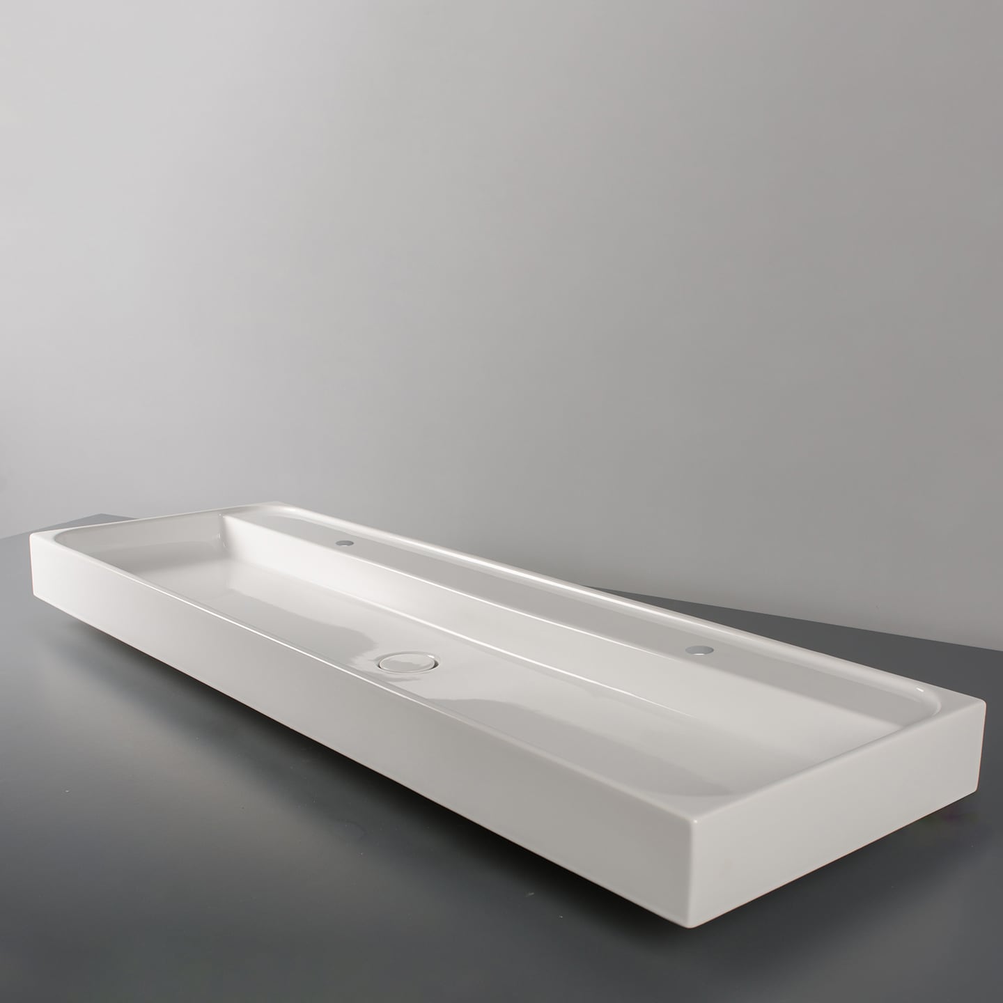 WS Bath Collections UNIT PLUS 100A.02 Bath-Sink - View #3