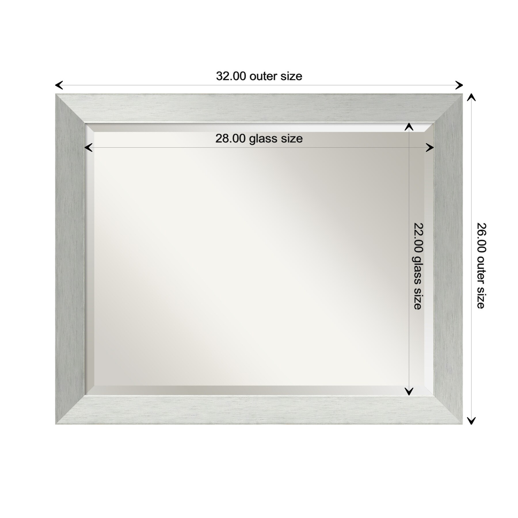 Amanti Art DSW3572555 Framed-Bath-Mirrors - View #3