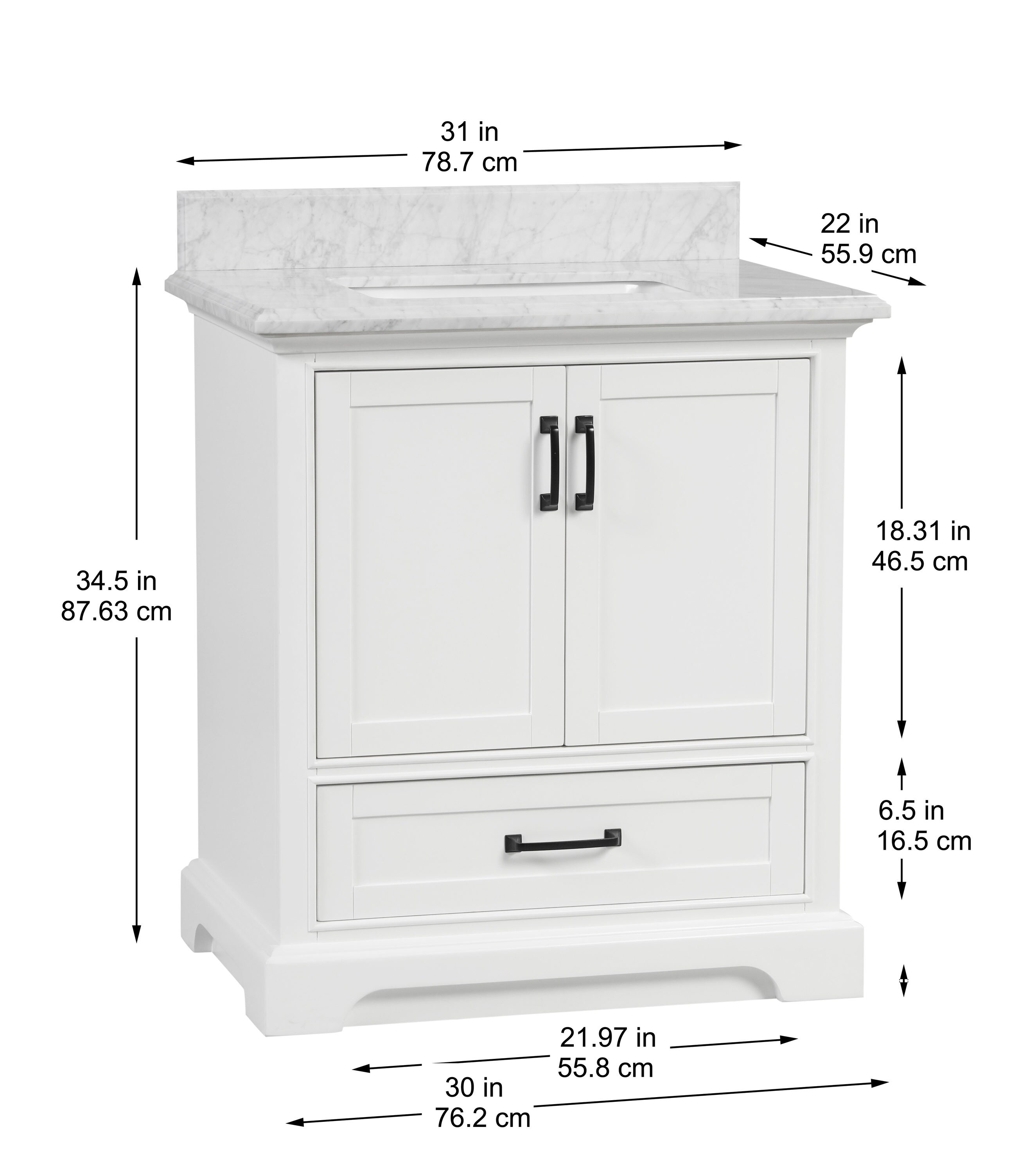 allen + roth BV-6510O-30 Bath-Vanity-Combo - View #10