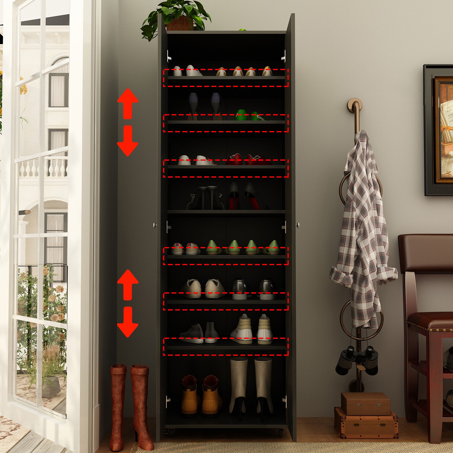 FUFU&GAGA LNN-KF200174-02 Shoe-Racks - View #4