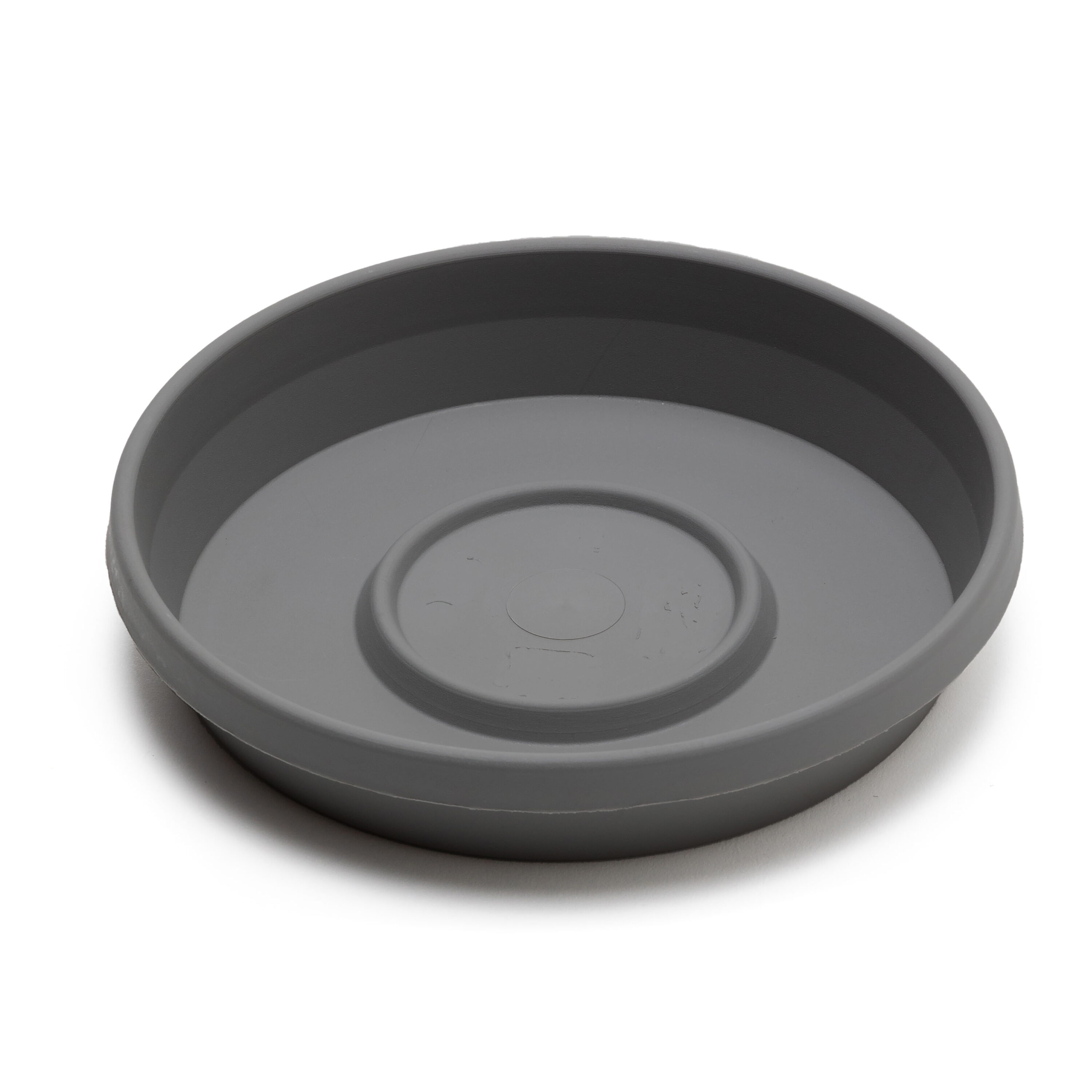 Bloem STT12908-OS 9-Inches Charcoal Recycled plastic Plant Saucer