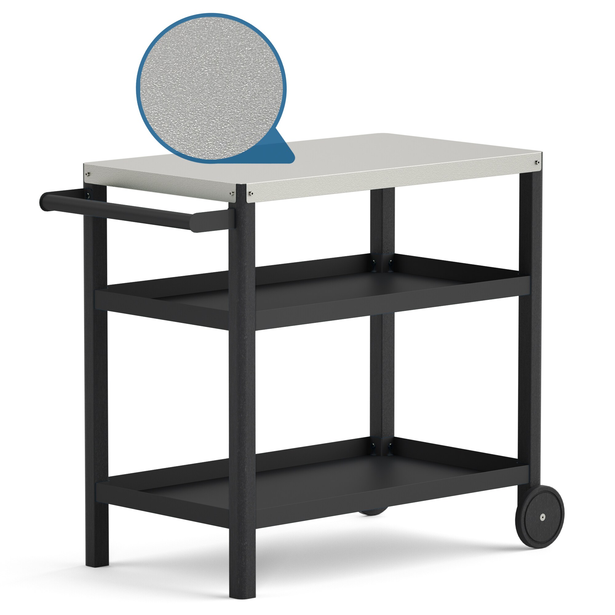 Poly furniture KC-SS07-BK Grill-Carts-Grill-Stands - View #2