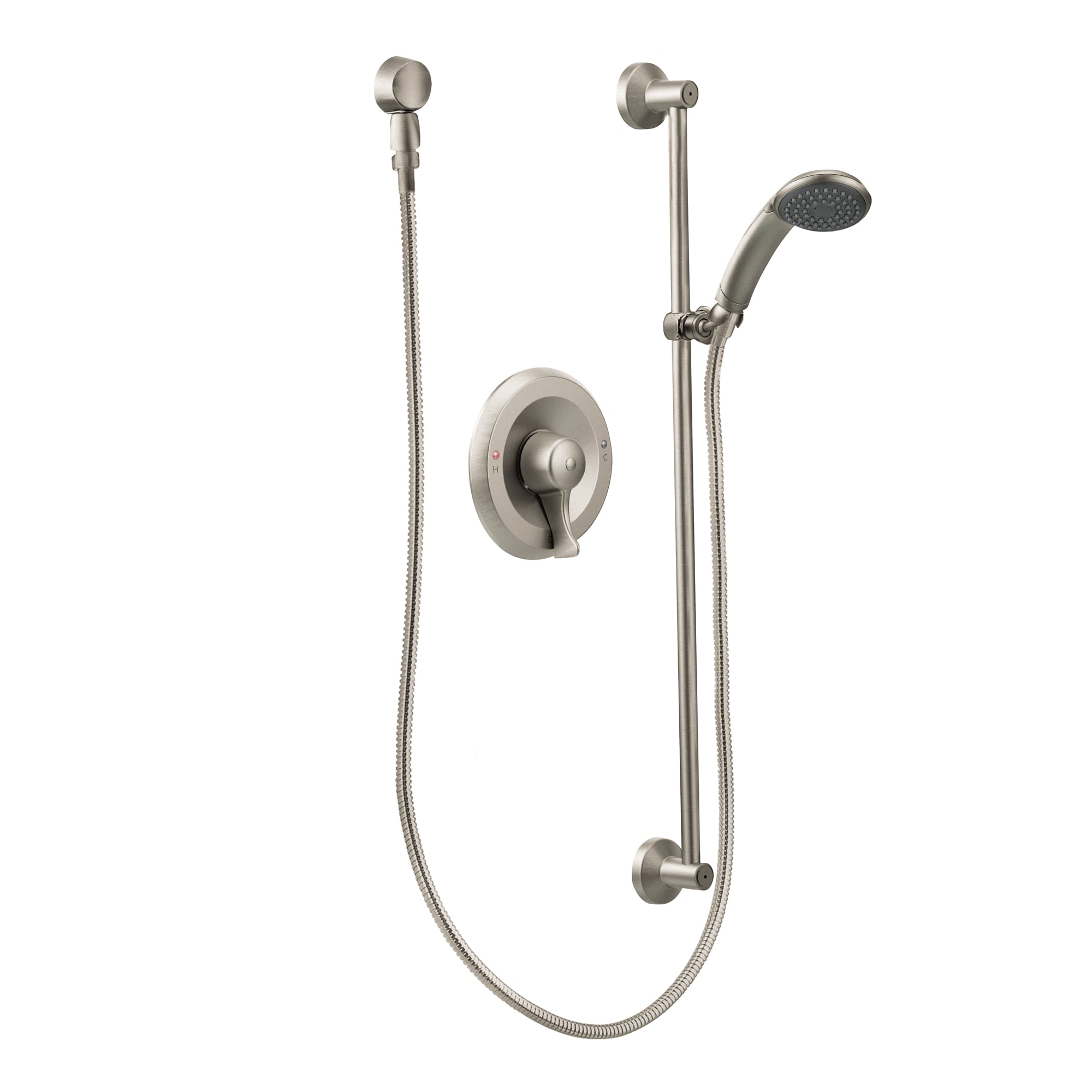 Moen T8346EP15CBN Commercial Classic Brushed Nickel 1-handle Single function Shower Faucet