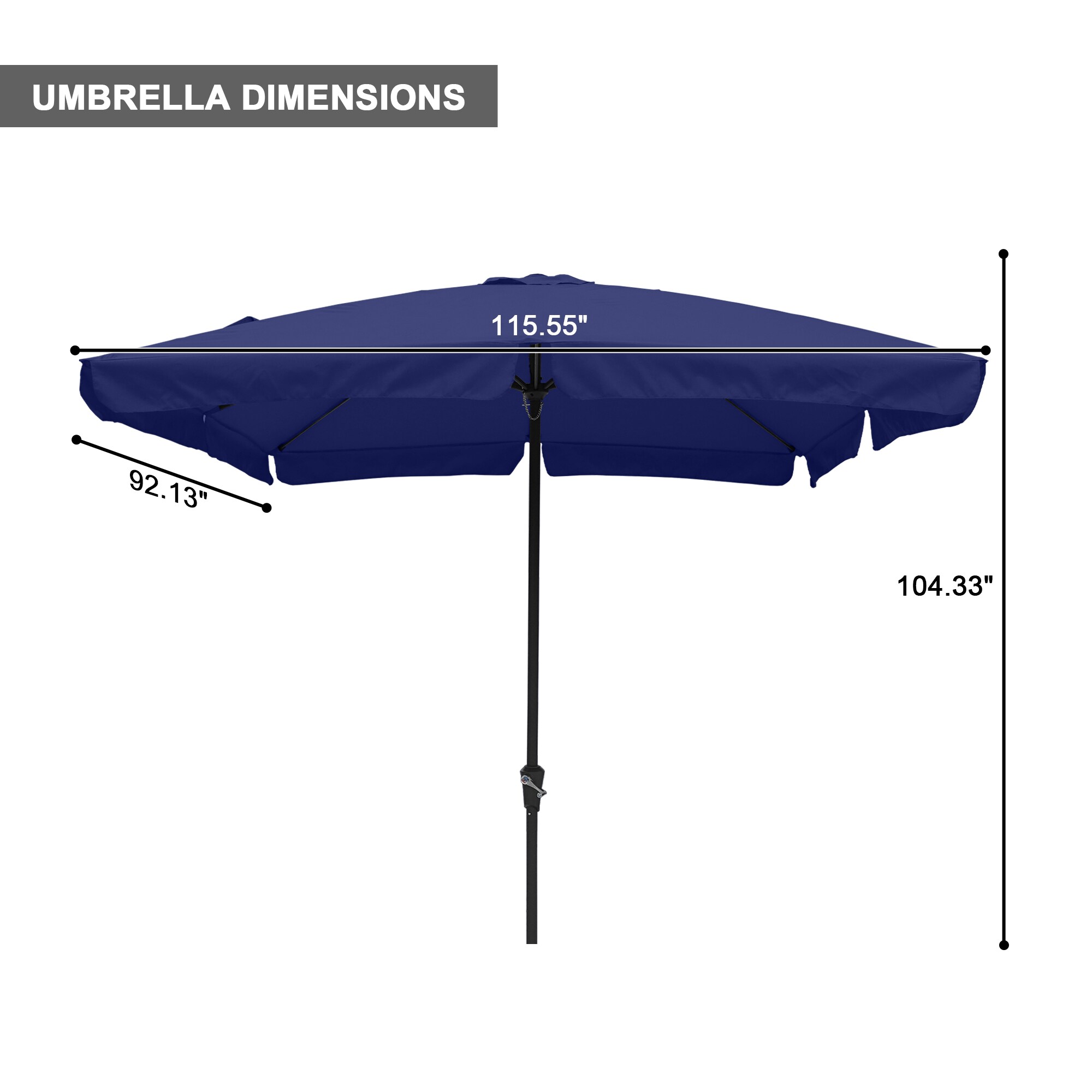 Mondawe OY46LE-SM Umbrellas-2 - View #9
