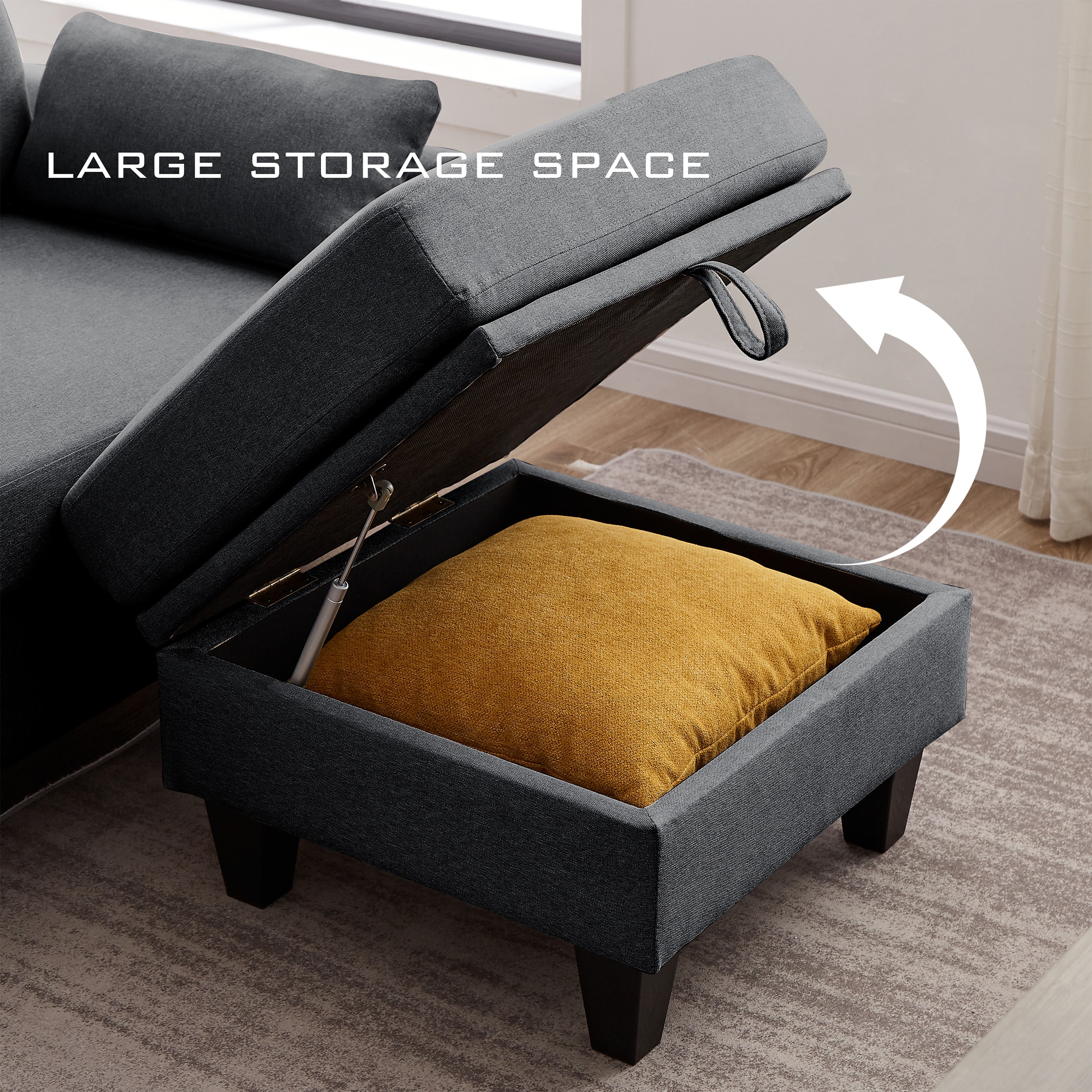 Jarenie YMX16DG Sofas-Loveseats - View #7
