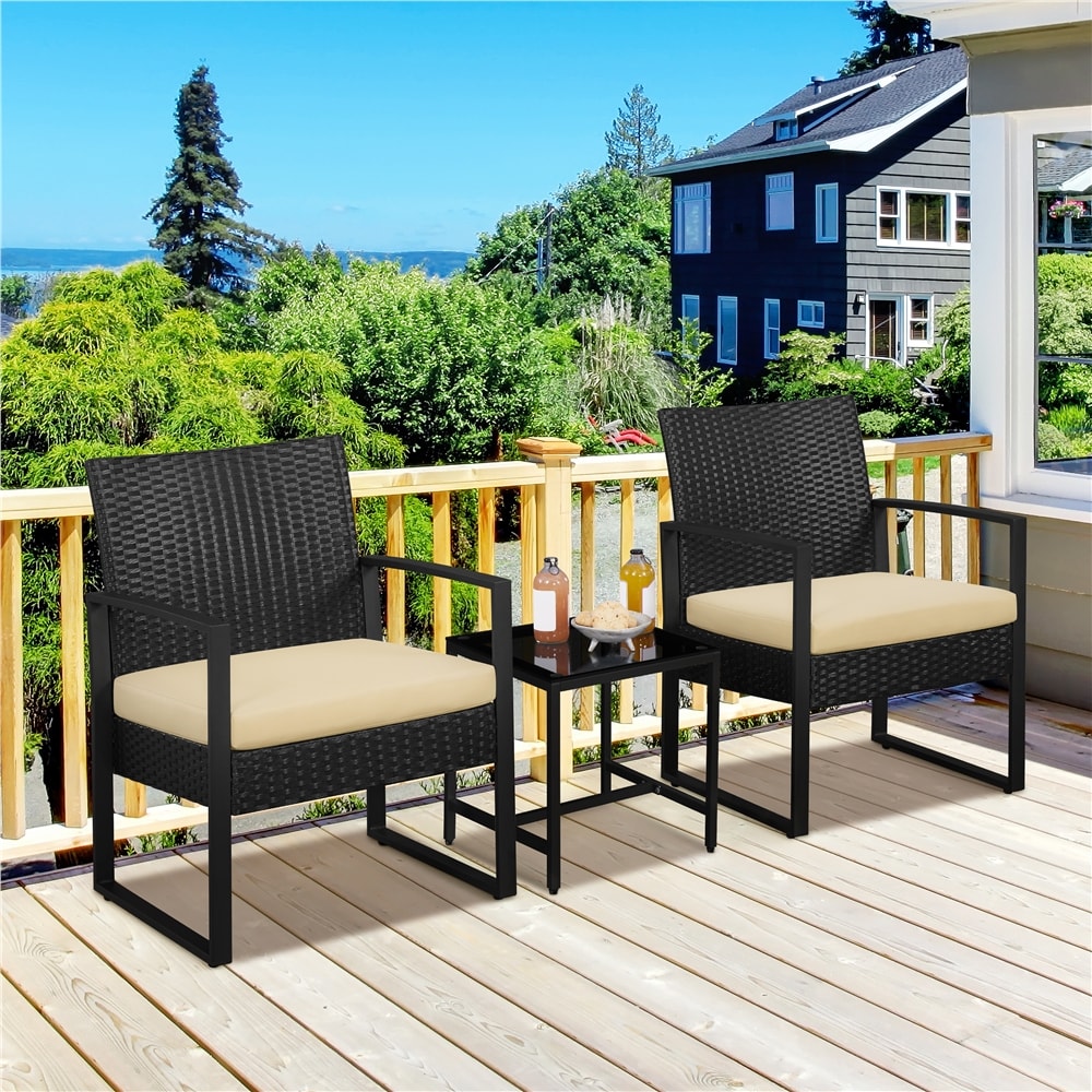 Yaheetech LS6YCR0001 Patio-Dining-Sets - View #2