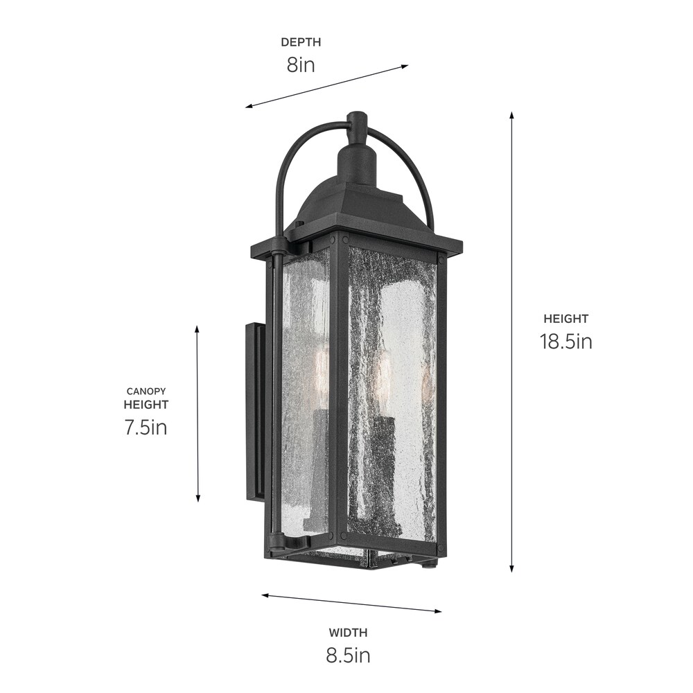 Kichler 49714BKT Outdoor-Wall-Lighting - View #5