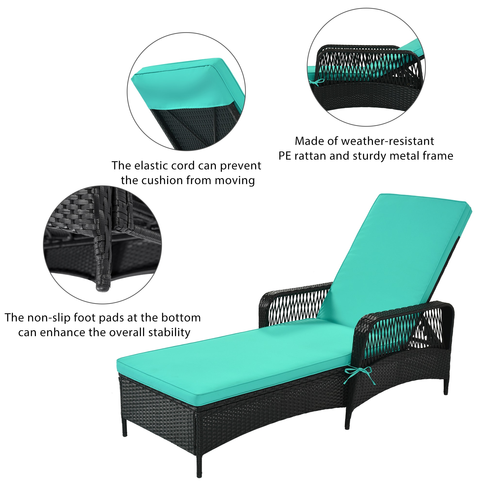 Clihome GOCH-WF166AAC Patio-Chairs - View #5