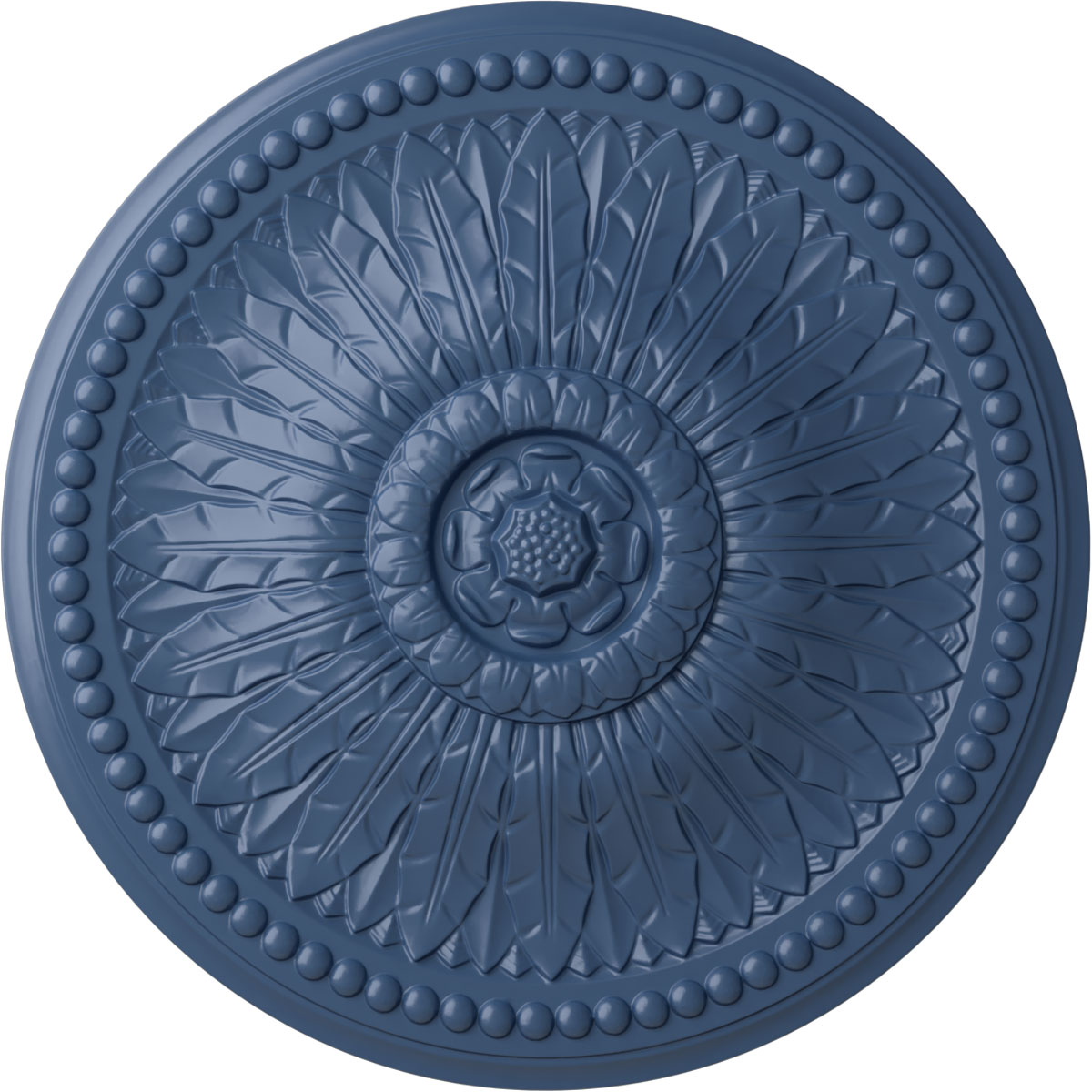 Ekena Millwork CM29SPAMF Springtime 29.375-in W x 29.375-in L Americana Polyurethane Ceiling Medallion