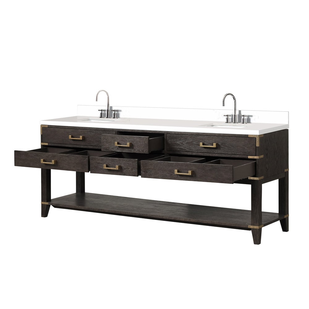 Lexora LVGR84DK301 Bath-Vanity-Combo - View #5