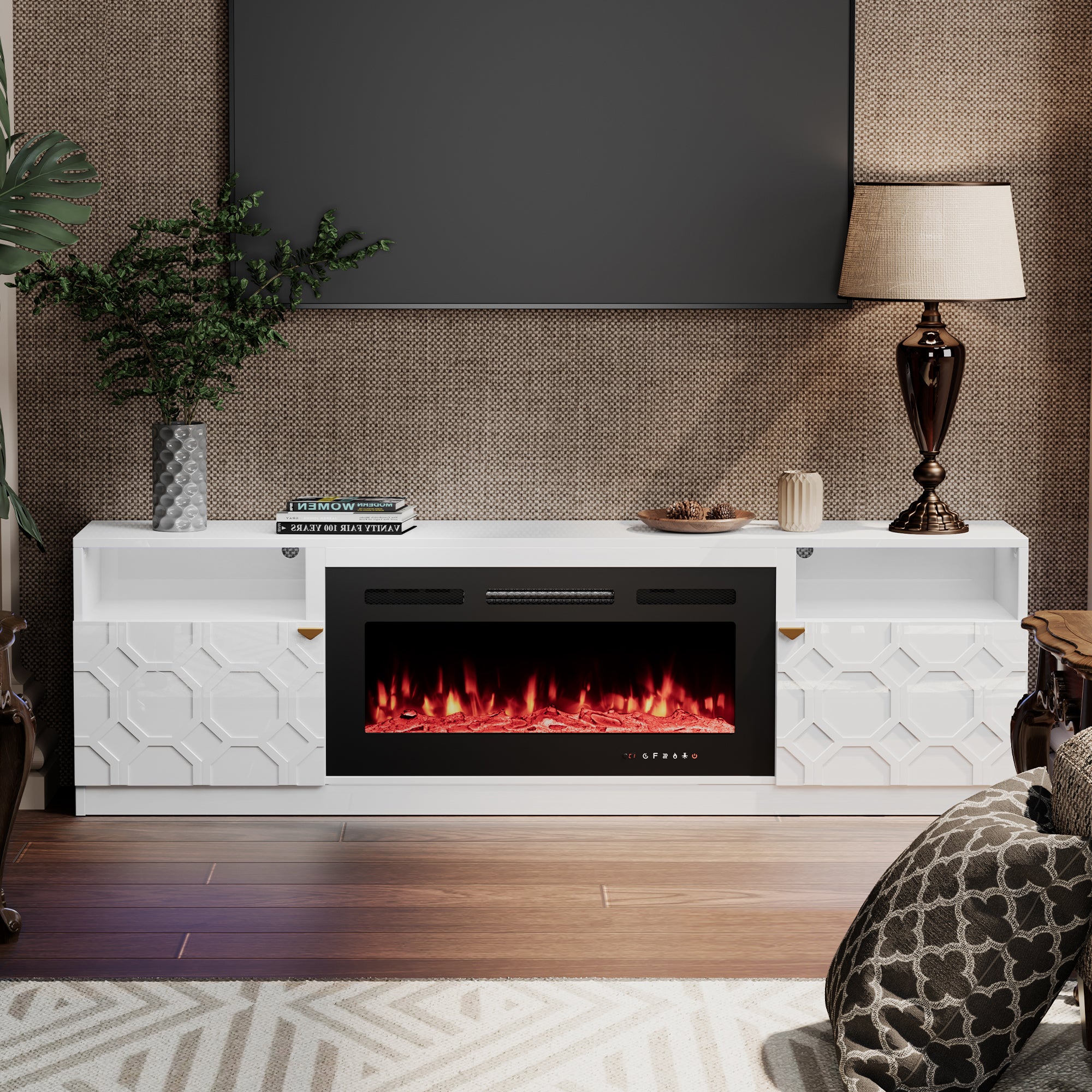 Boyel Living BL-JHTVB36-WH Tv-Stands - View #2
