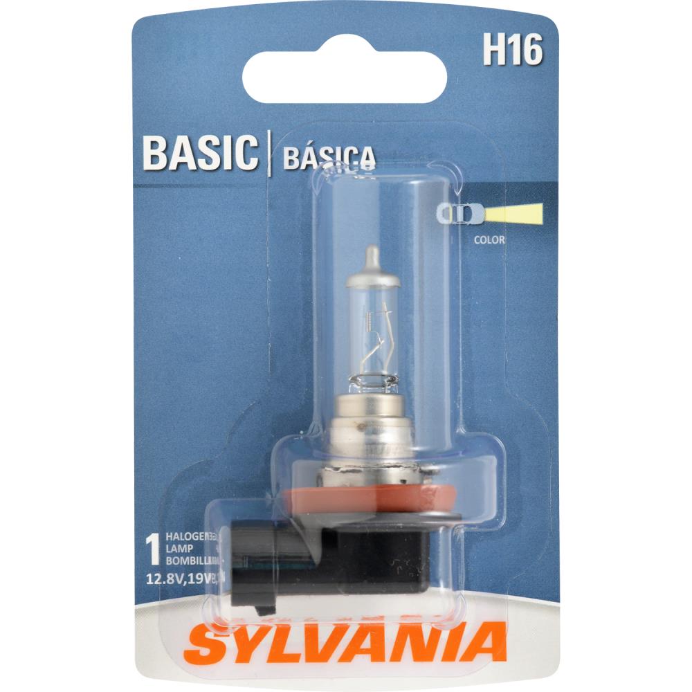 SYLVANIA H16 H16 Basic Halogen Forward Lighting Bulb, White, 1 Pack