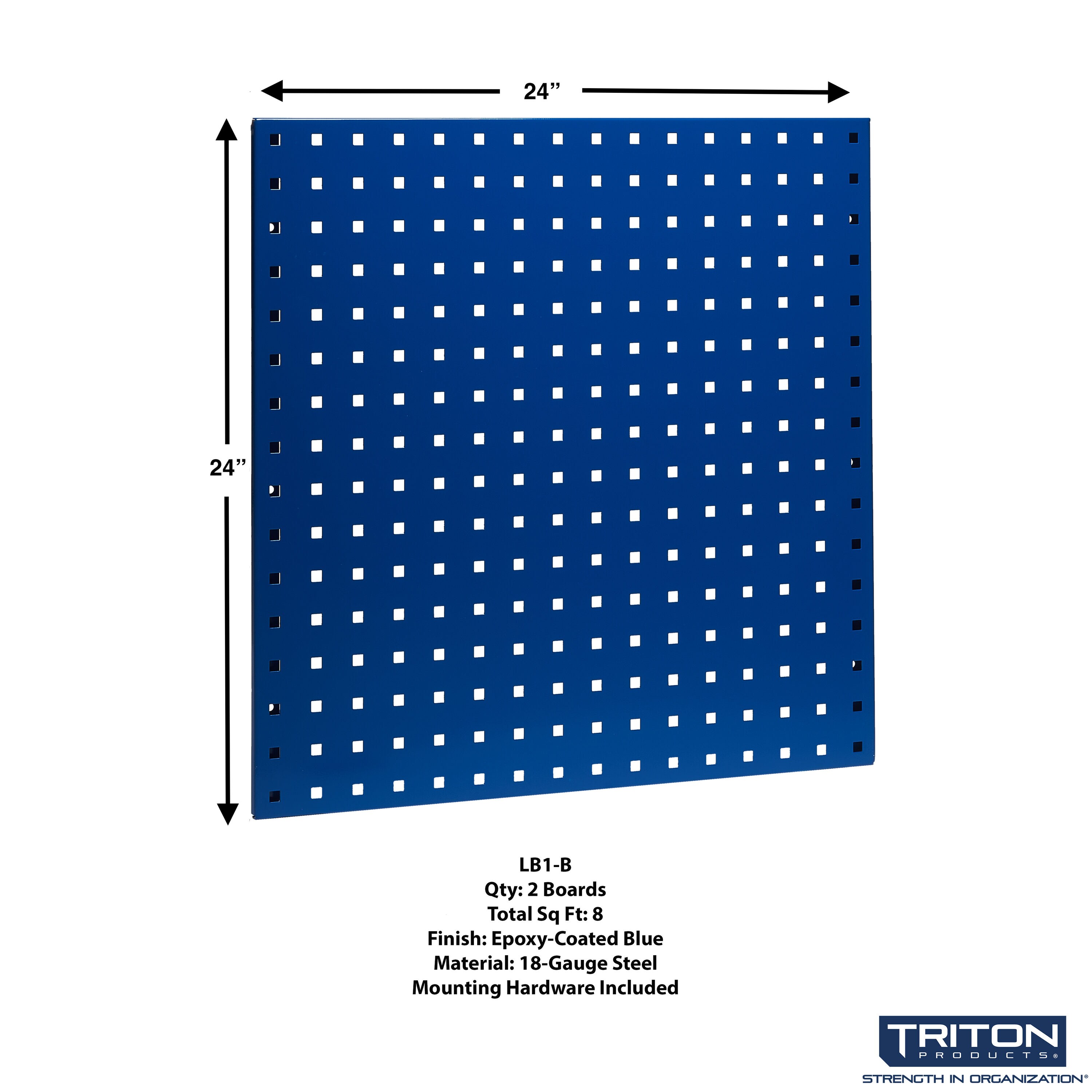 Triton Products LB1-BKIT Pegboard-Acc - View #3