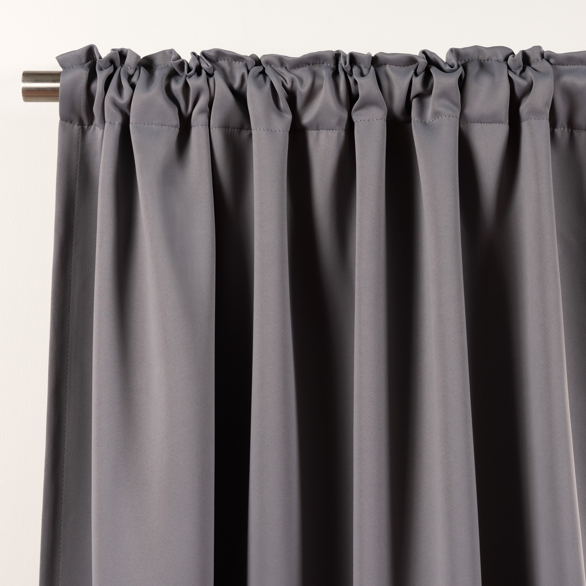 Best Home Fashion SOLID-108-GREY curtains - View #4